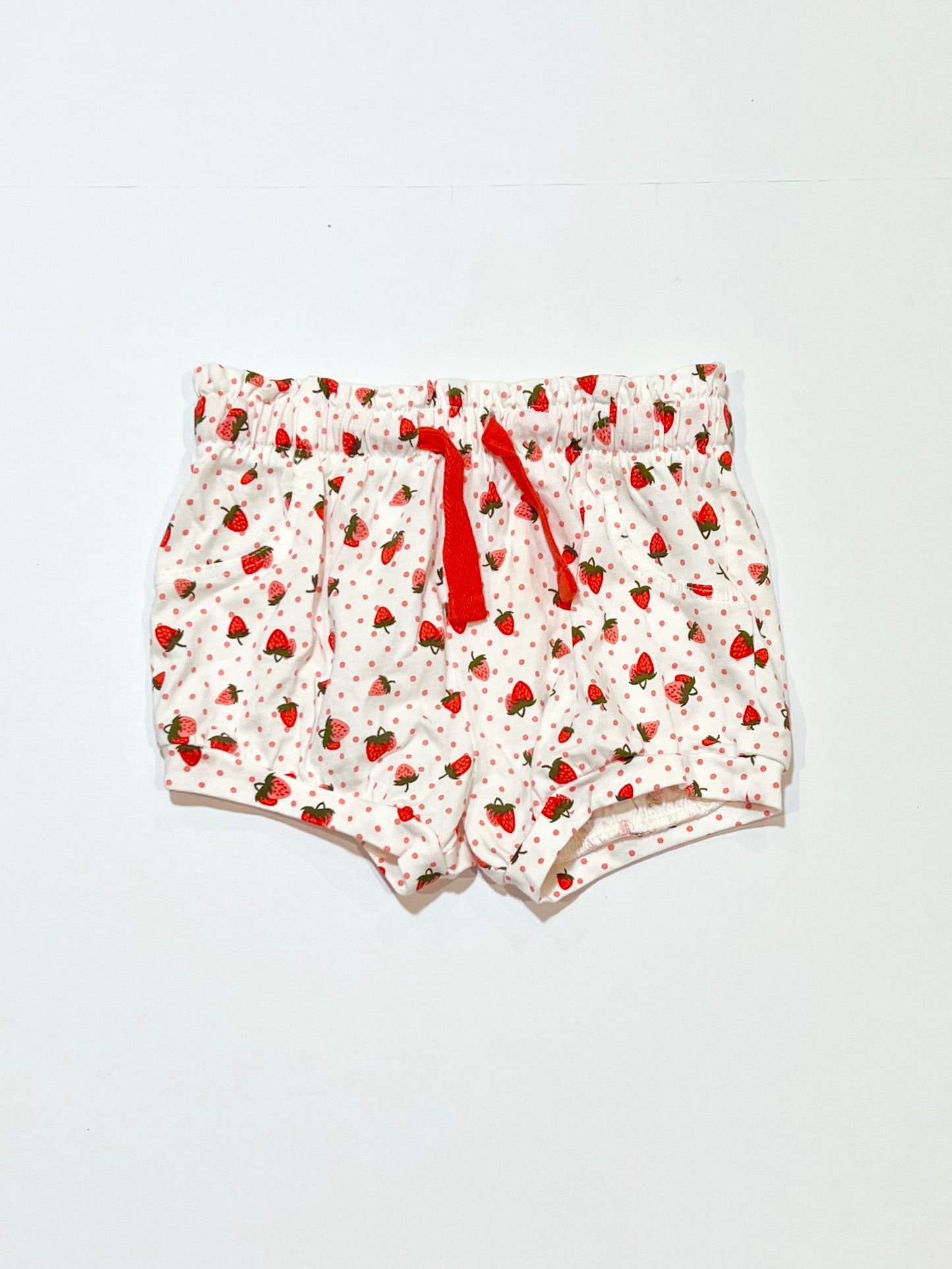 Strawberry jersey shorts - Size 0