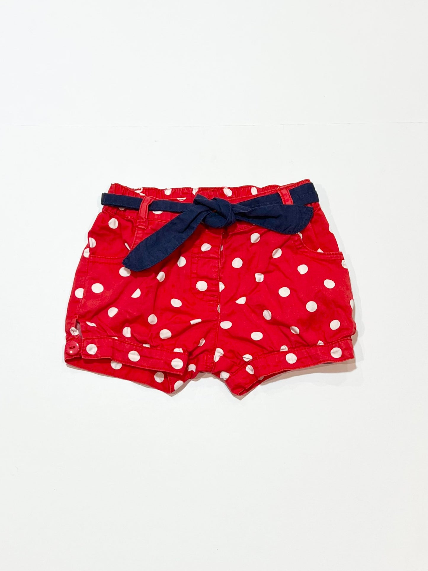 Spotty cotton shorts - Size 0