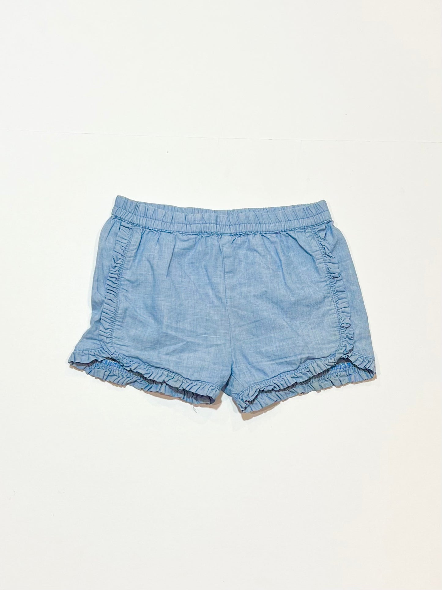 Blue ruffle shorts - Size 0