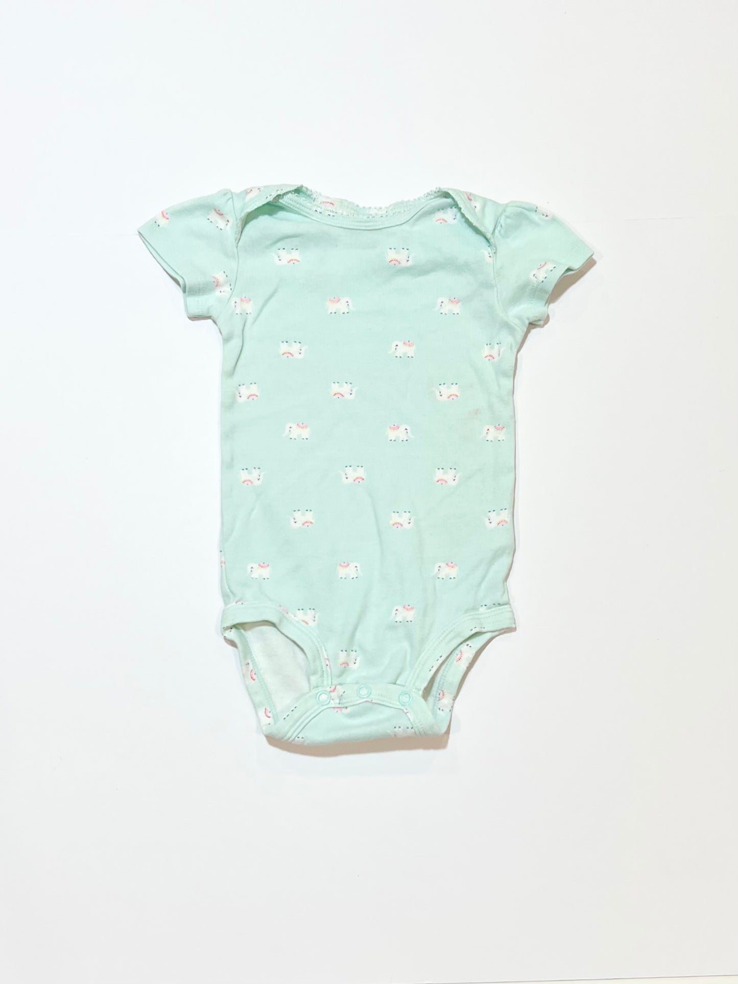 Elephant bodysuit - Size 9-12 months