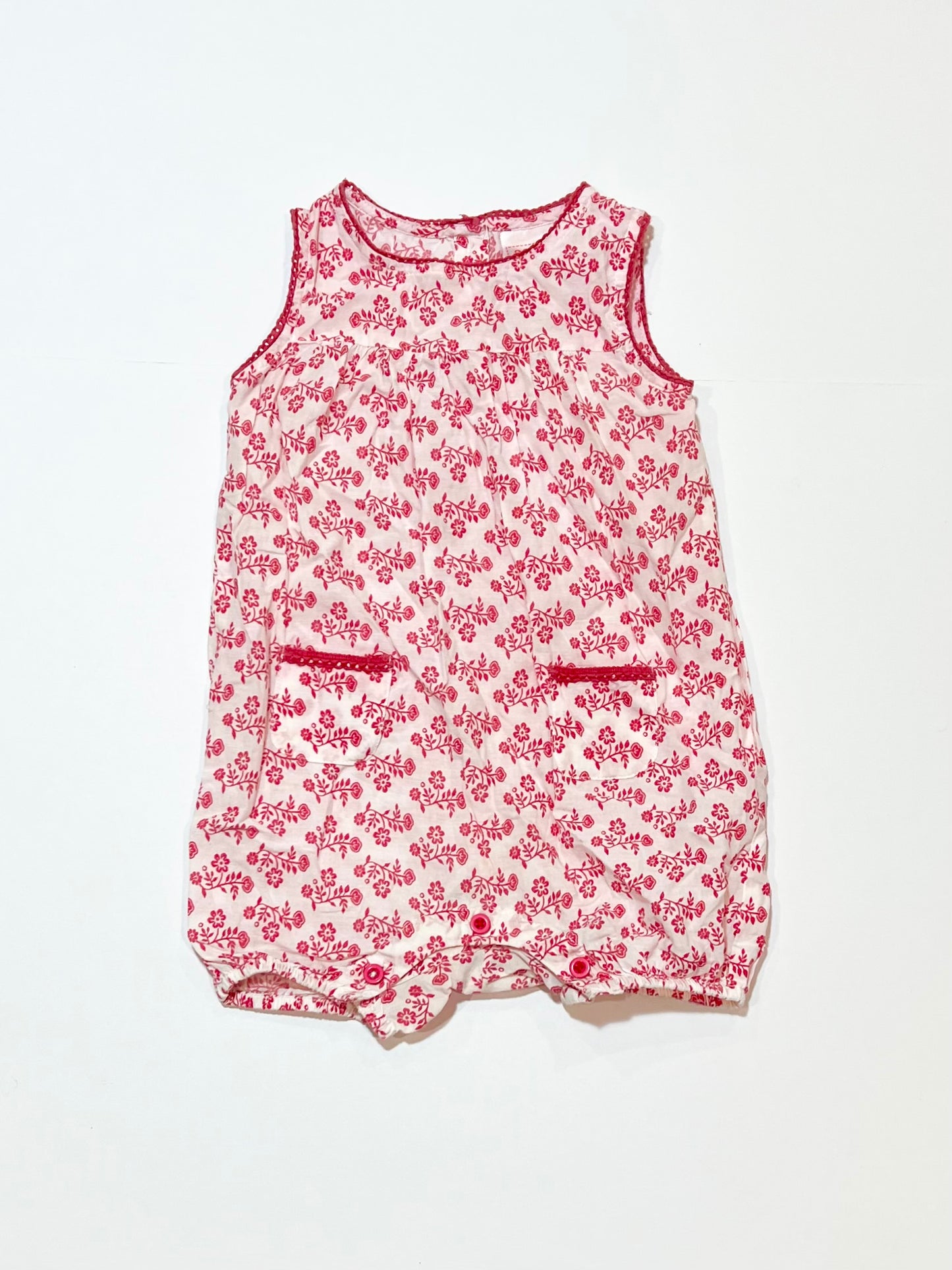 Floral romper - Size 0