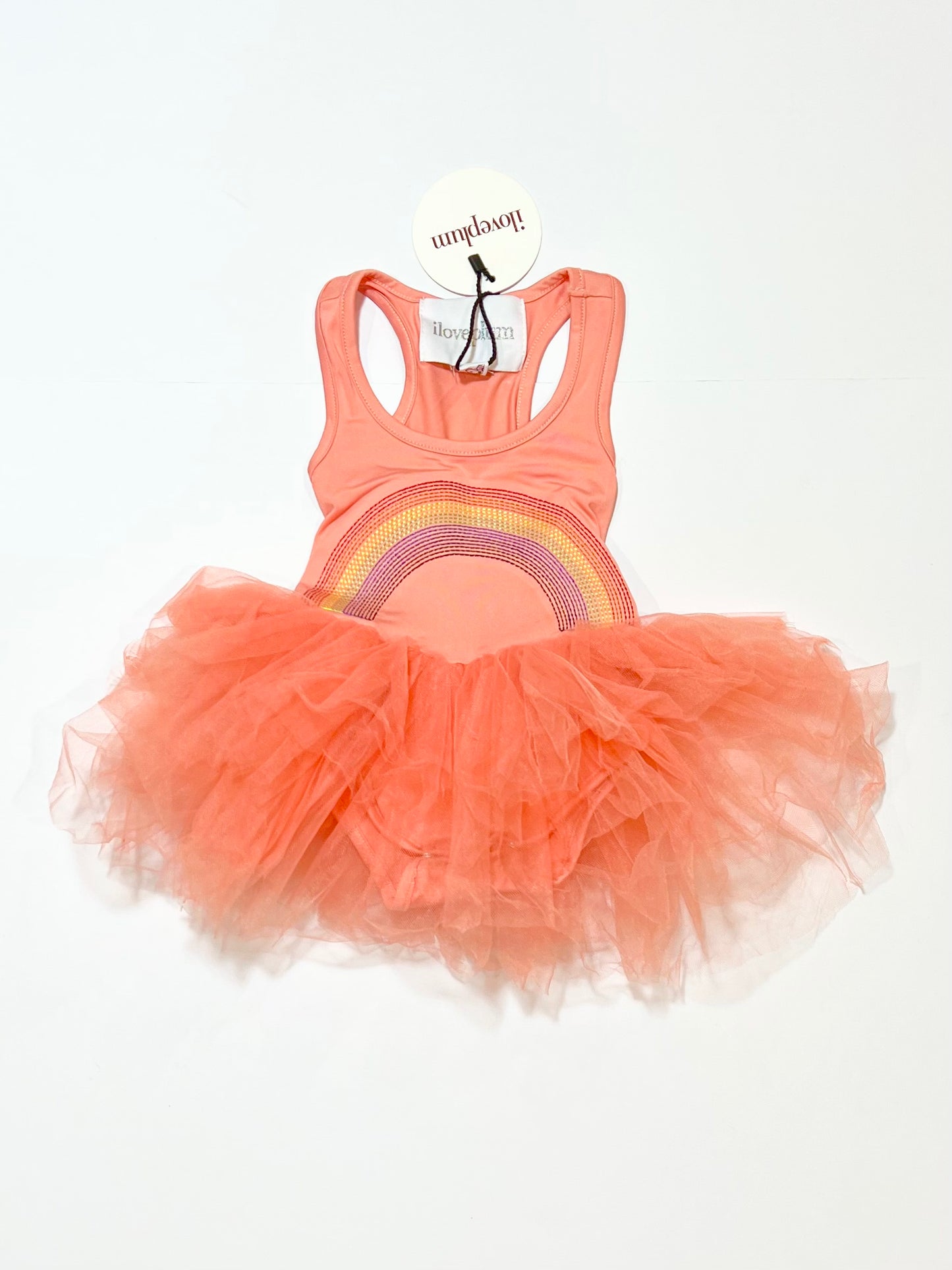 Rainbow tutu bodysuit brand new - Size 00