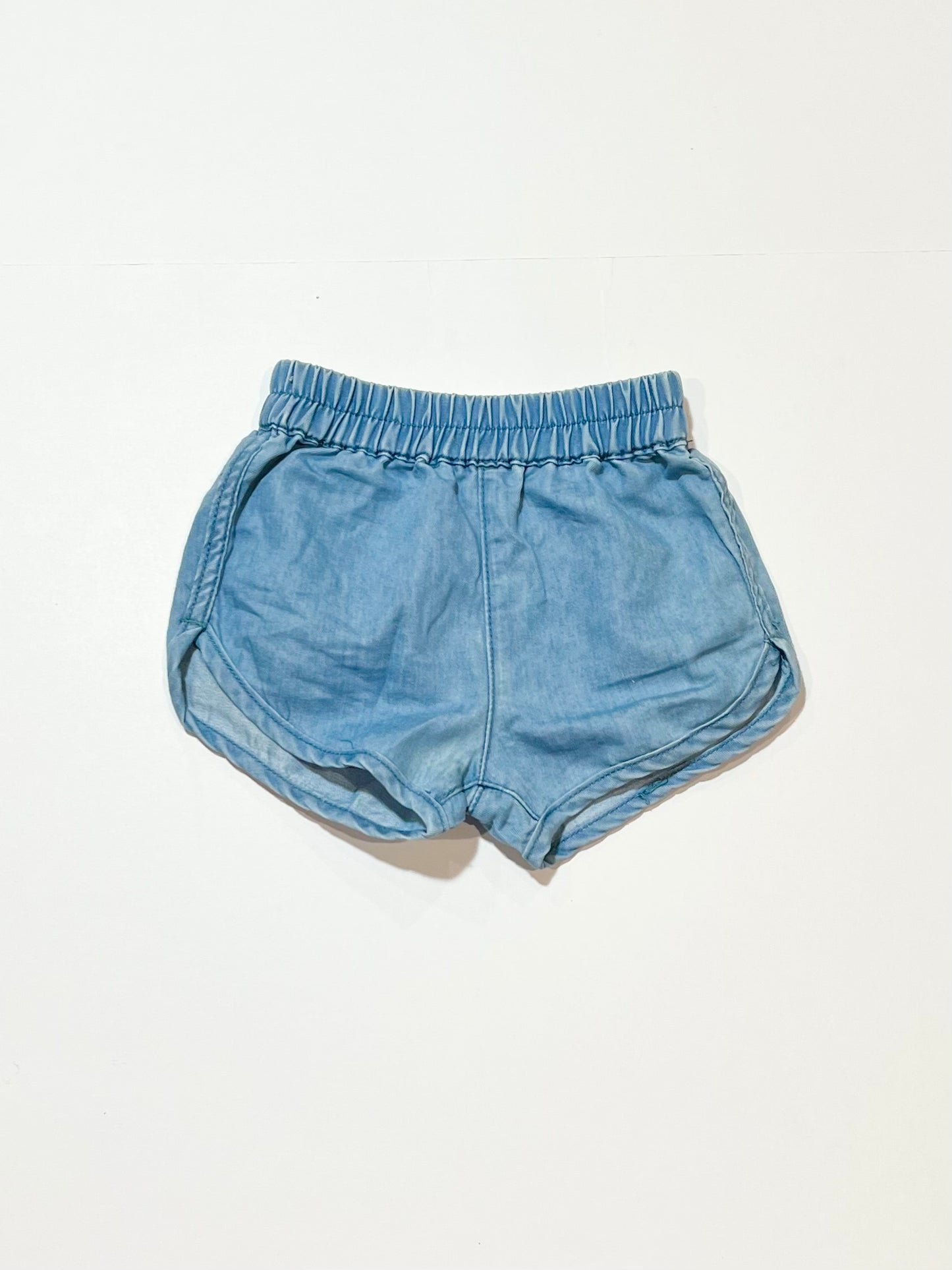 Chambray rainbow shorts - Size 00