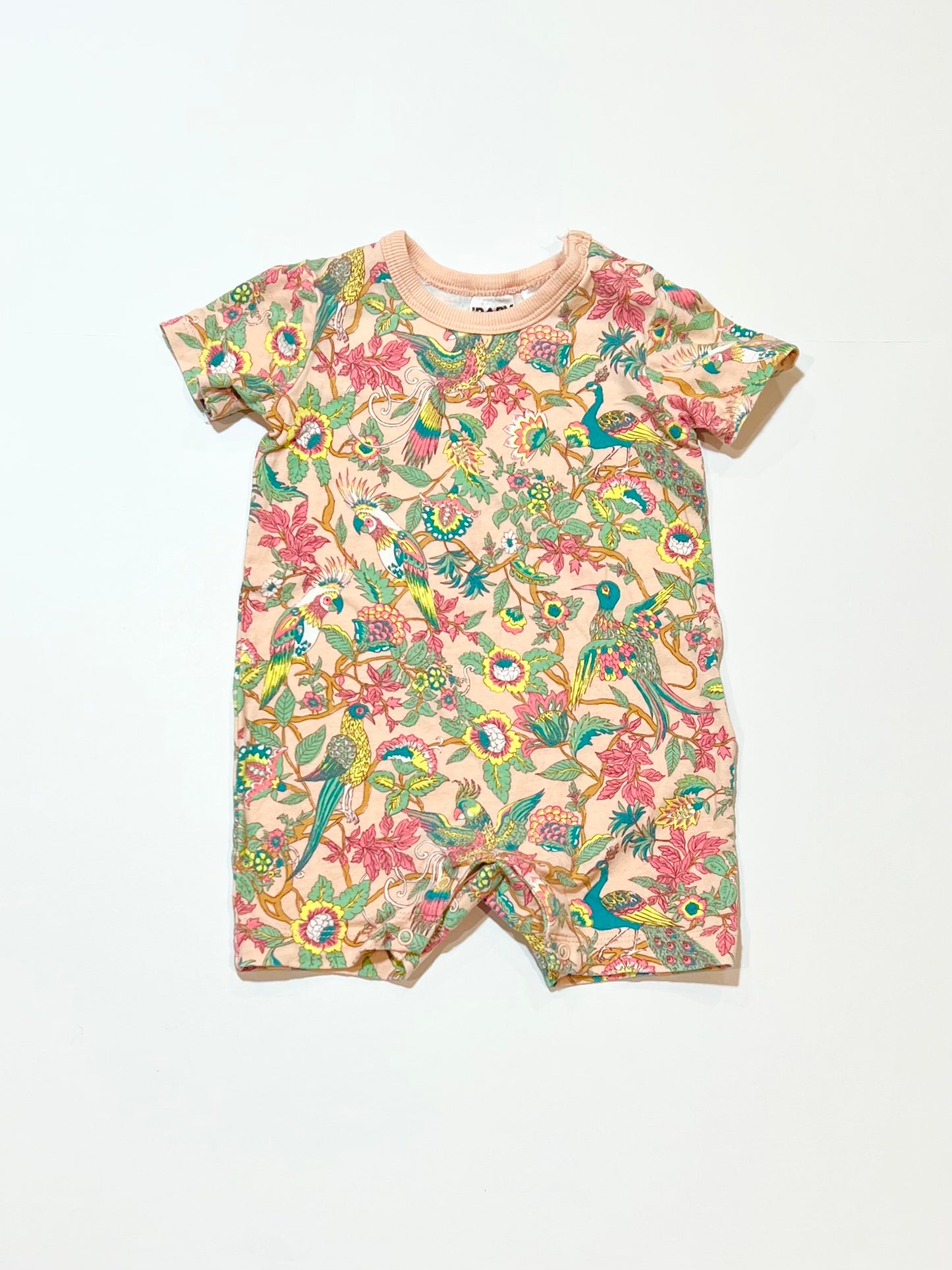 Floral birds romper - Size 00
