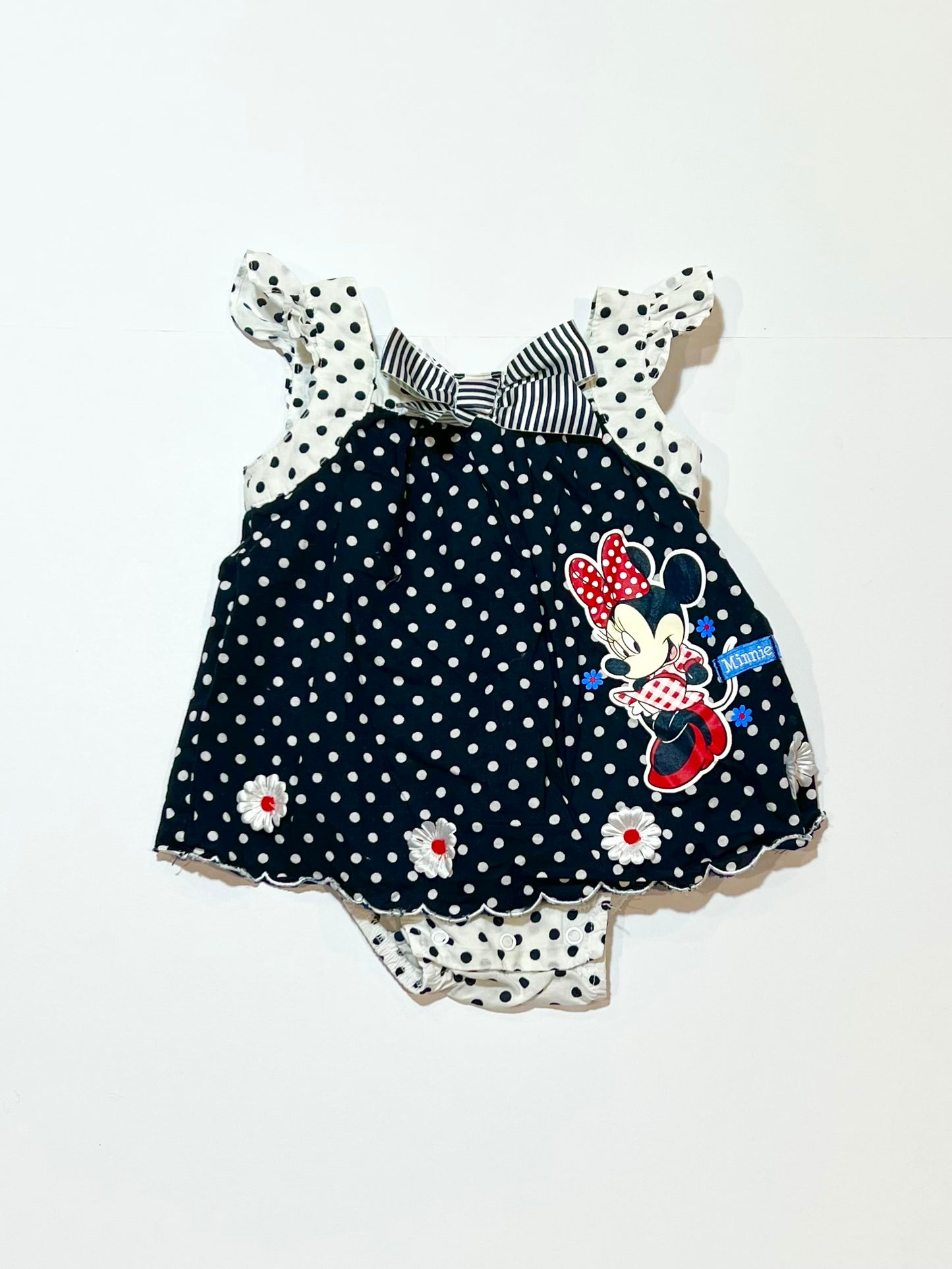 Spotty Minnie romper - Size 00