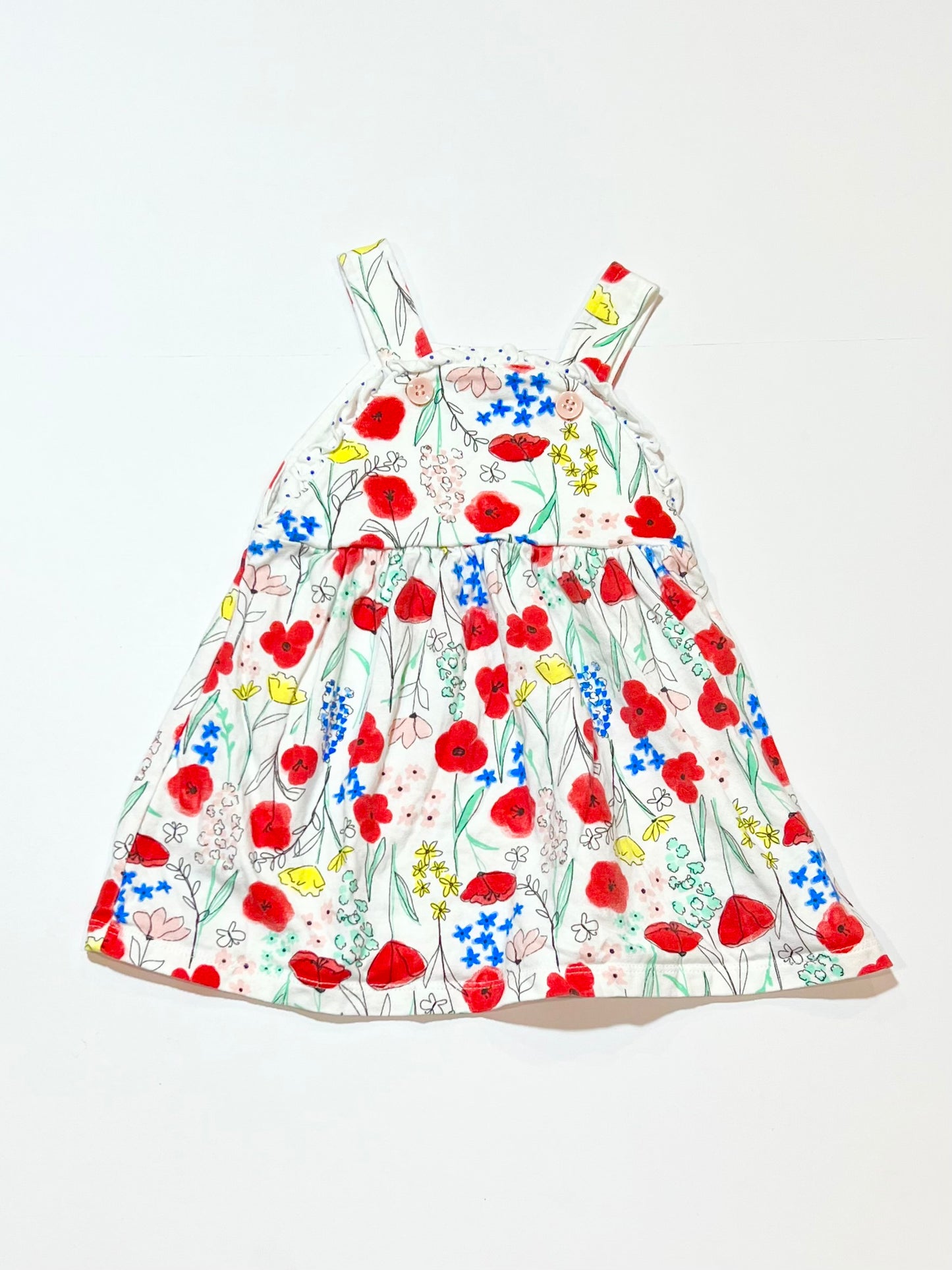 Floral jersey dress - Size 00