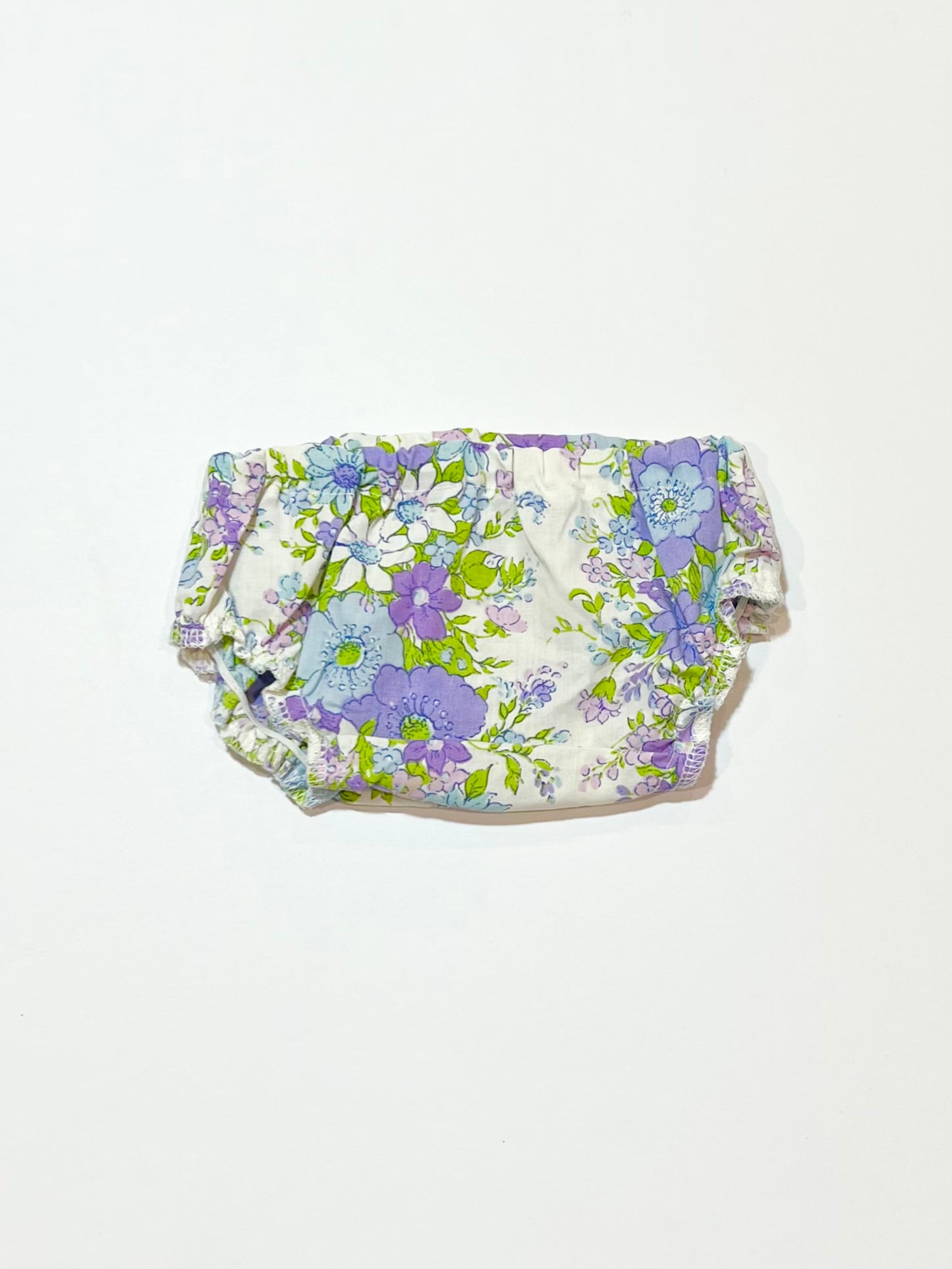 Floral nappy cover - Size 000