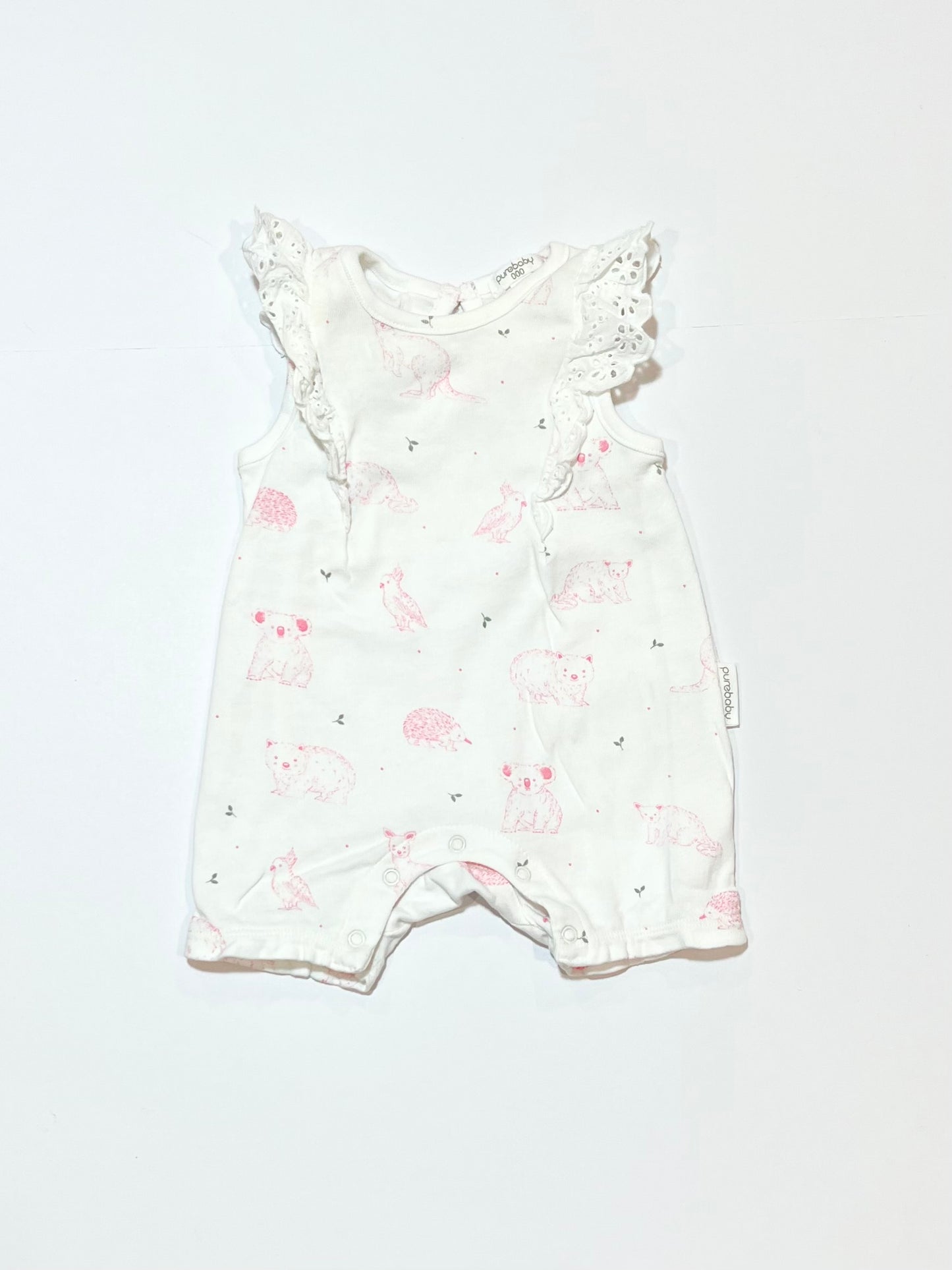 Aussie animals romper - Size 000