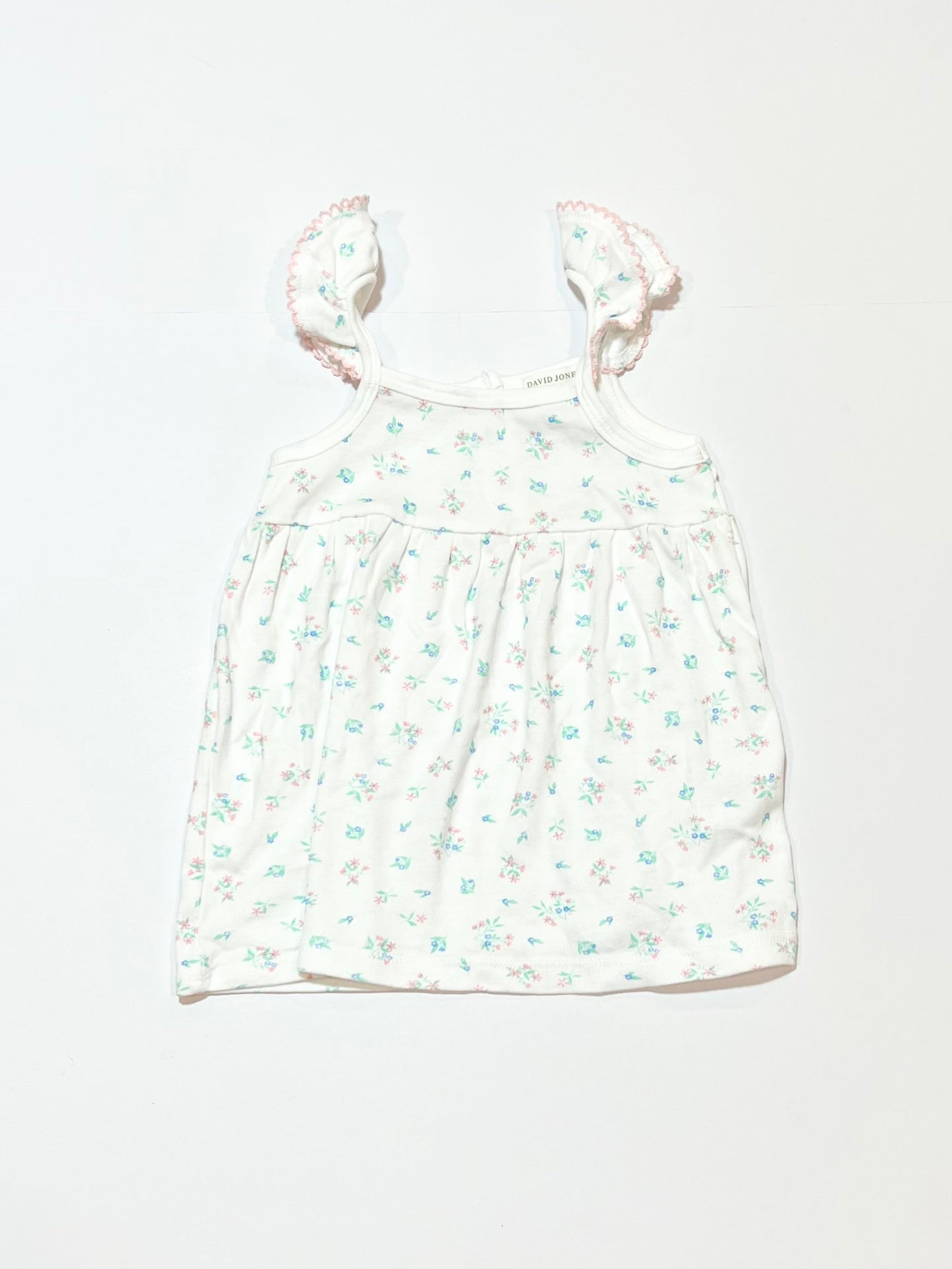 Ribbed floral dress - Size 000