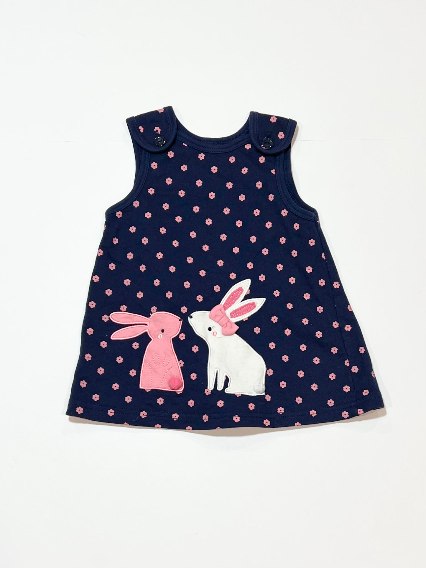 Bunnies pinafore - Size 000