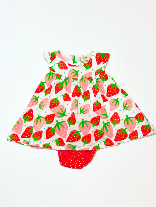 Strawberries dress - Size 000