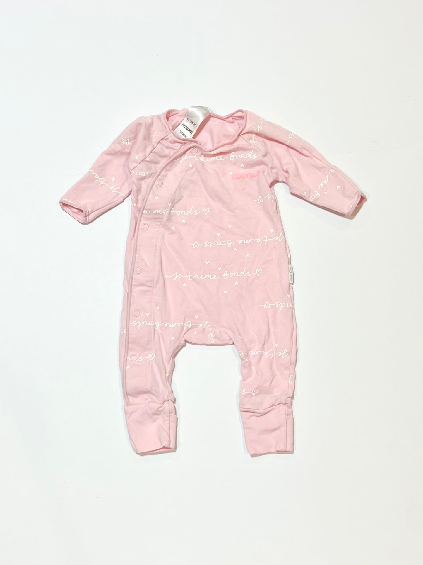 Pink Cosysuit - Size 00000