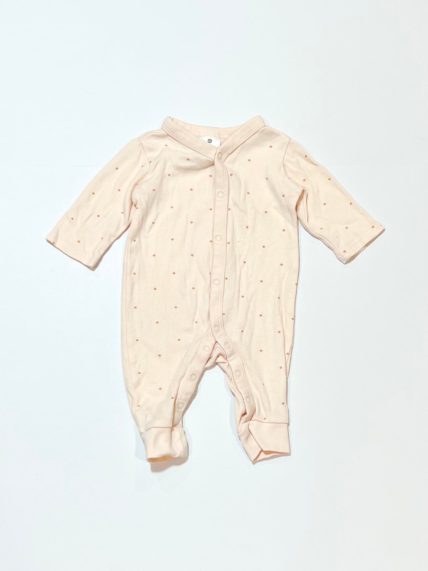 Pink spot onesie - Size 0000