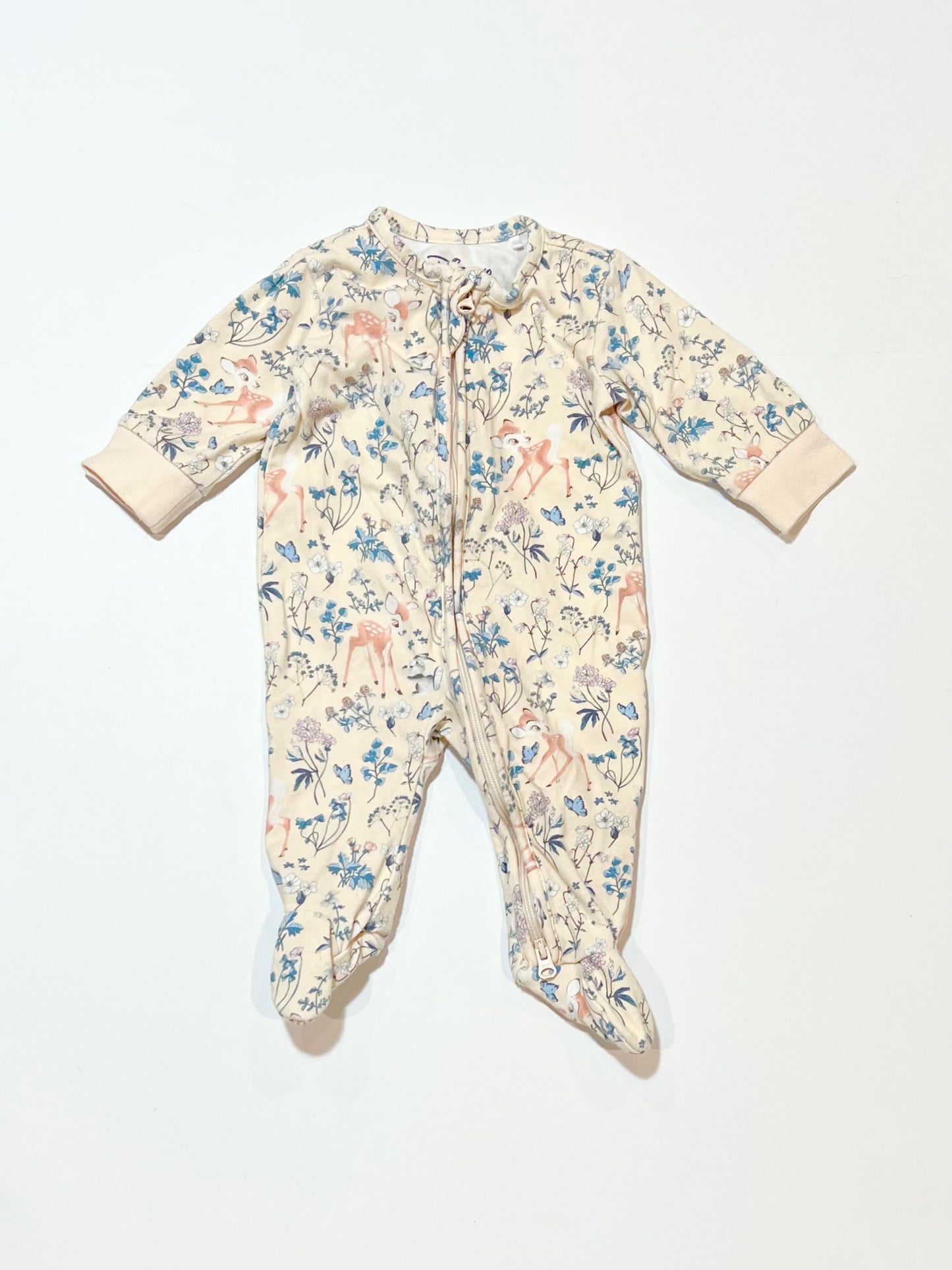 Bambi zip onesie - Size 0000