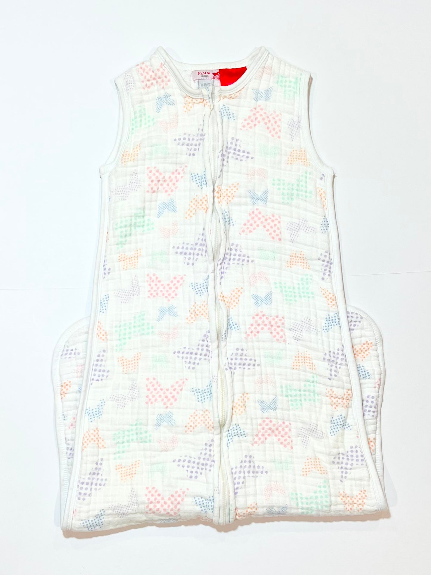 1.0 tog muslin sleeping bag - Size 18-36 months