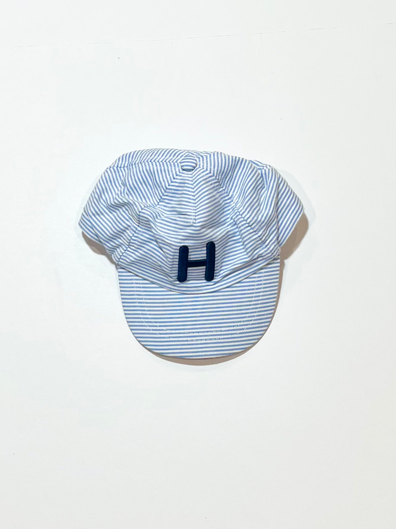 Blue stripe H cap - One size