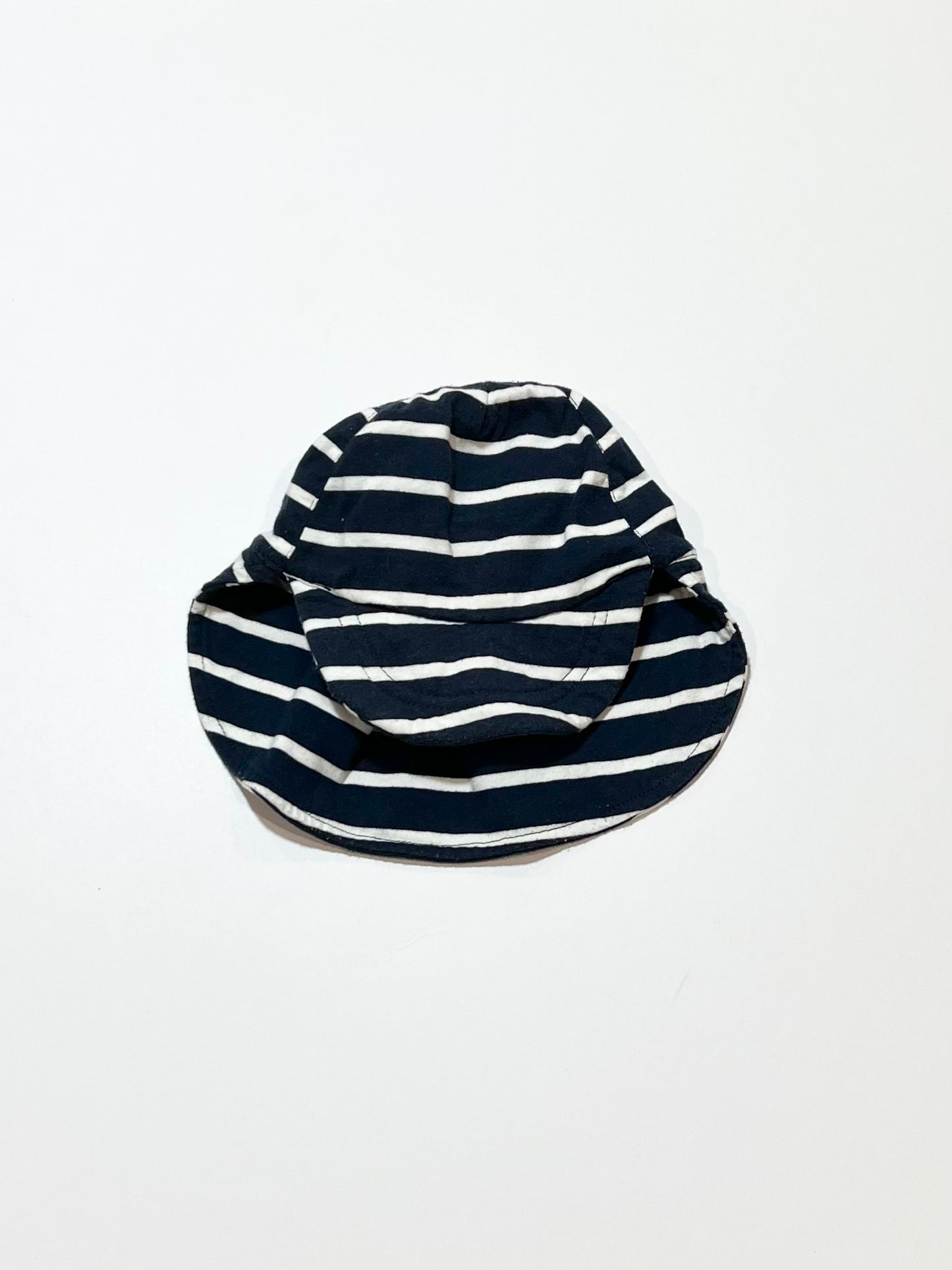 Striped jersey sun hat - Size 6-12 months