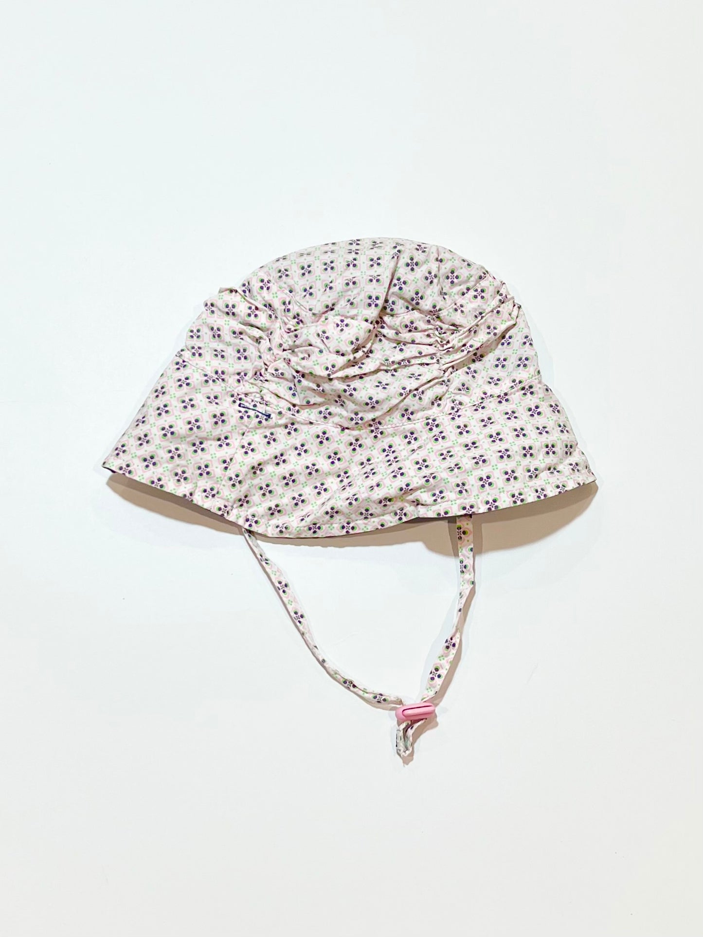 Floral sun hat - Size 9-24 months