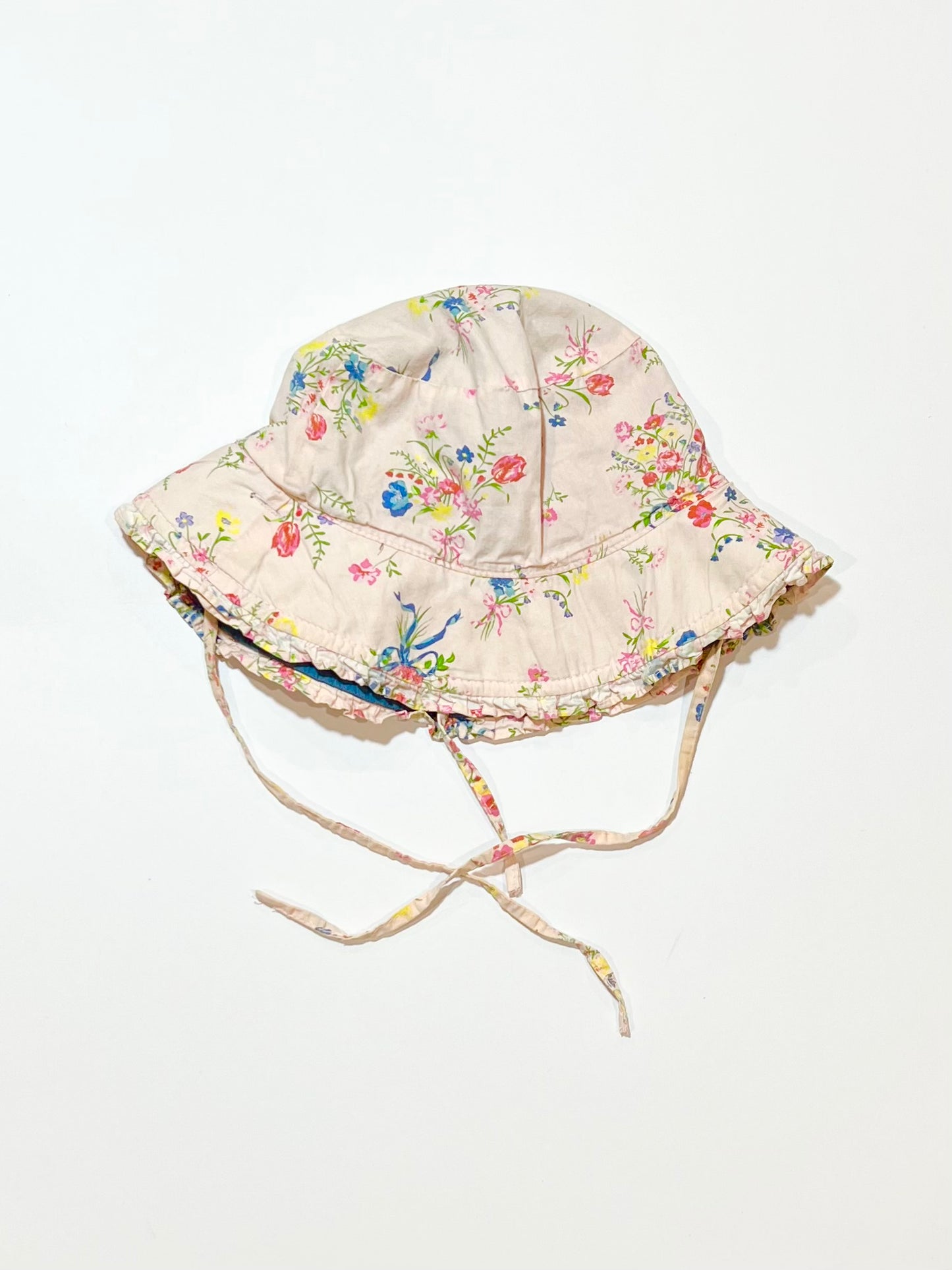 Floral sun hat - Size 2-5 years