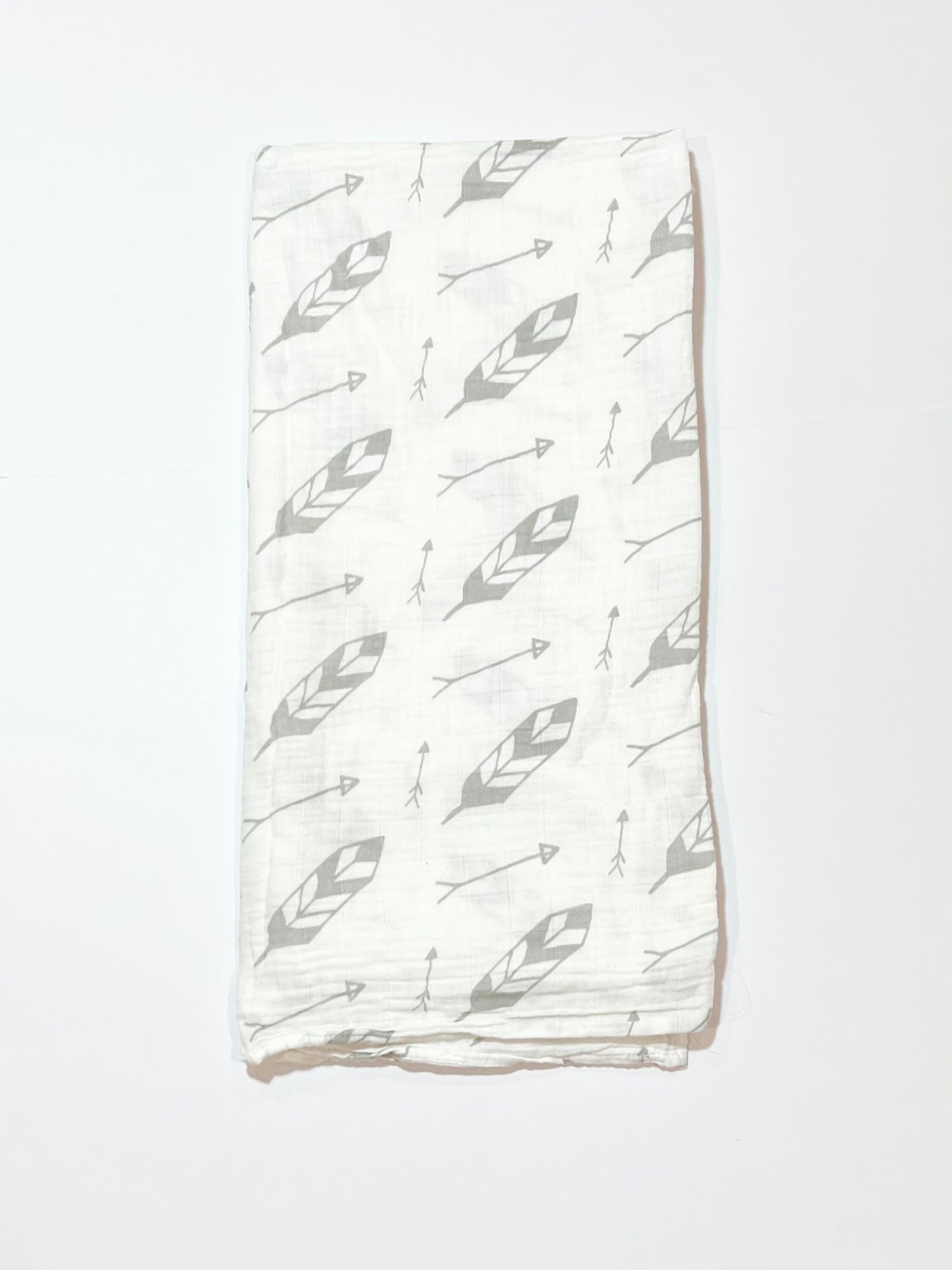 Arrows cotton muslin wrap