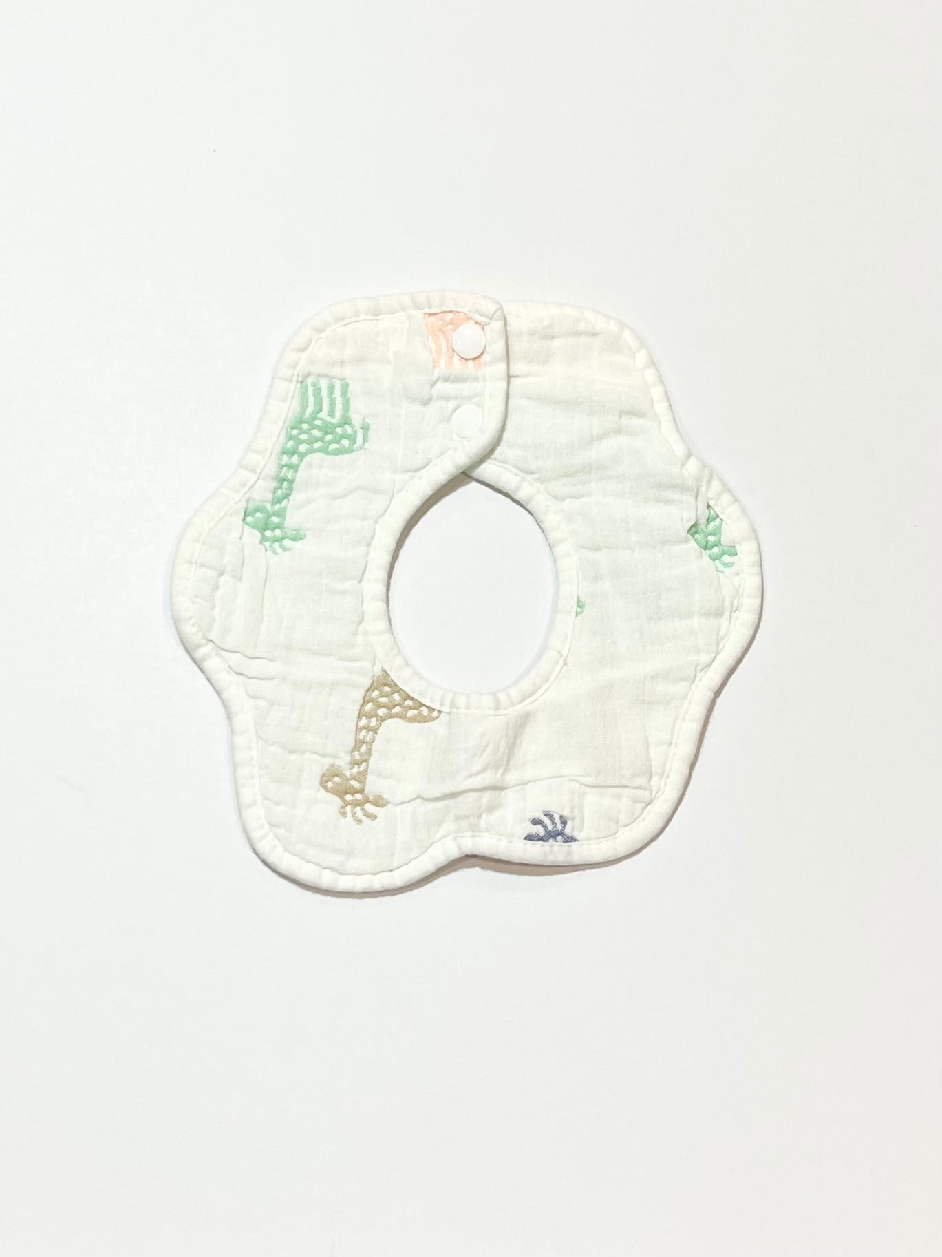 Giraffe dribble bib - One size
