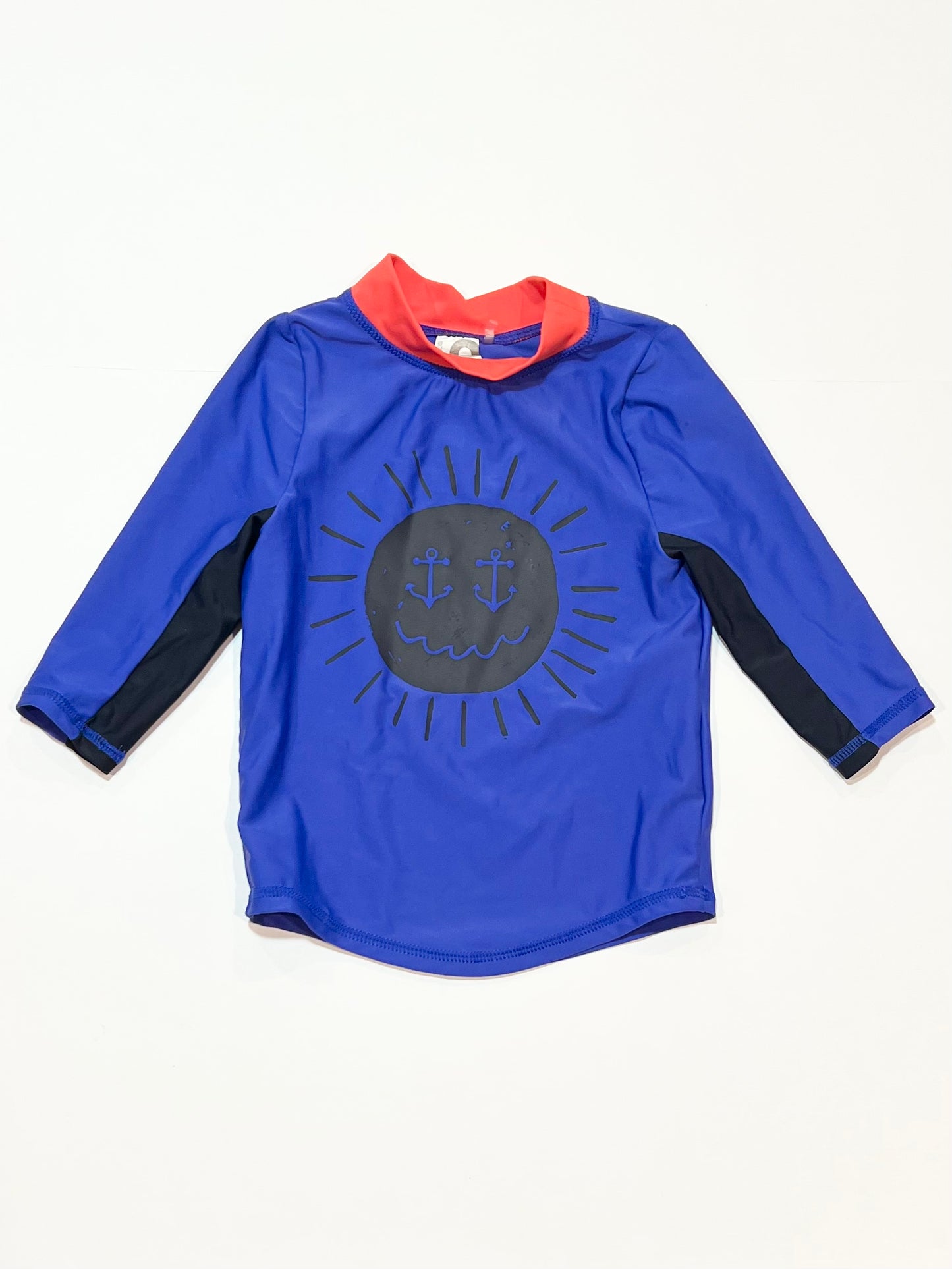 Blue sun rashie - Size 2