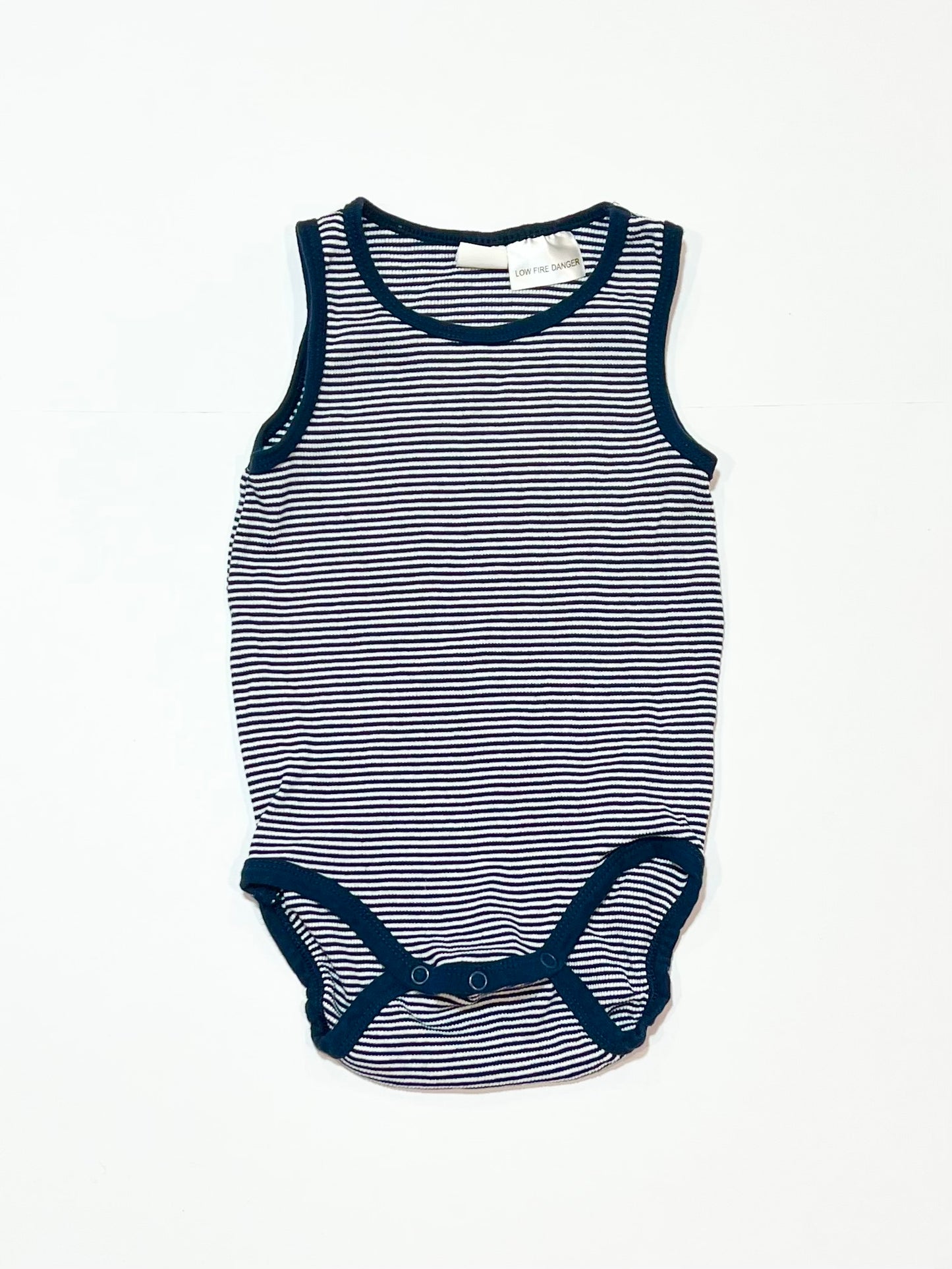 Striped ribbed bodysuit - Size 2