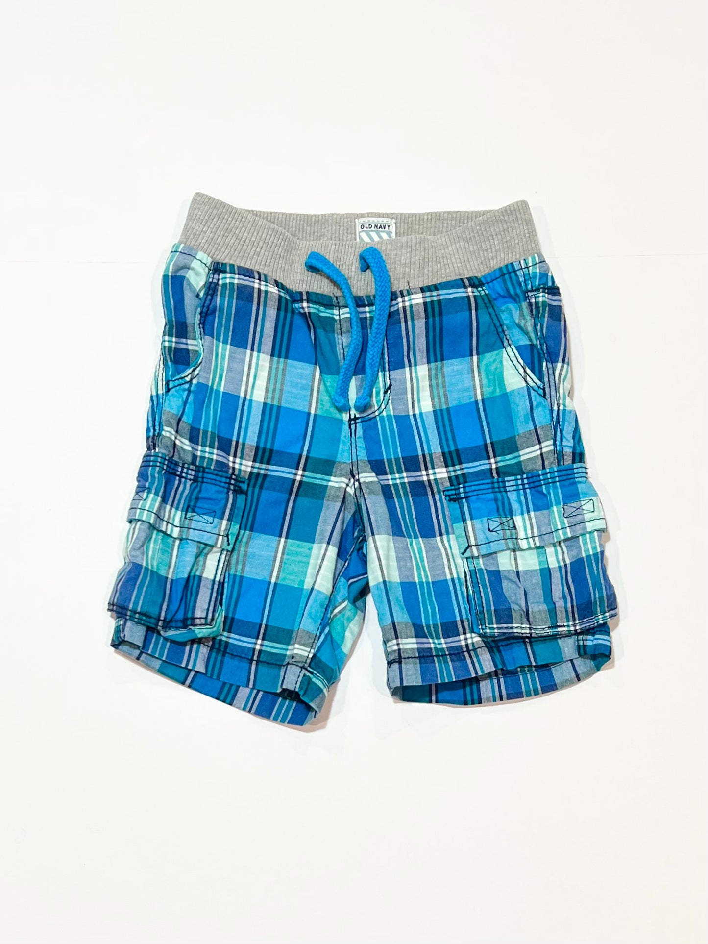 Checkered cargo shorts - Size 2