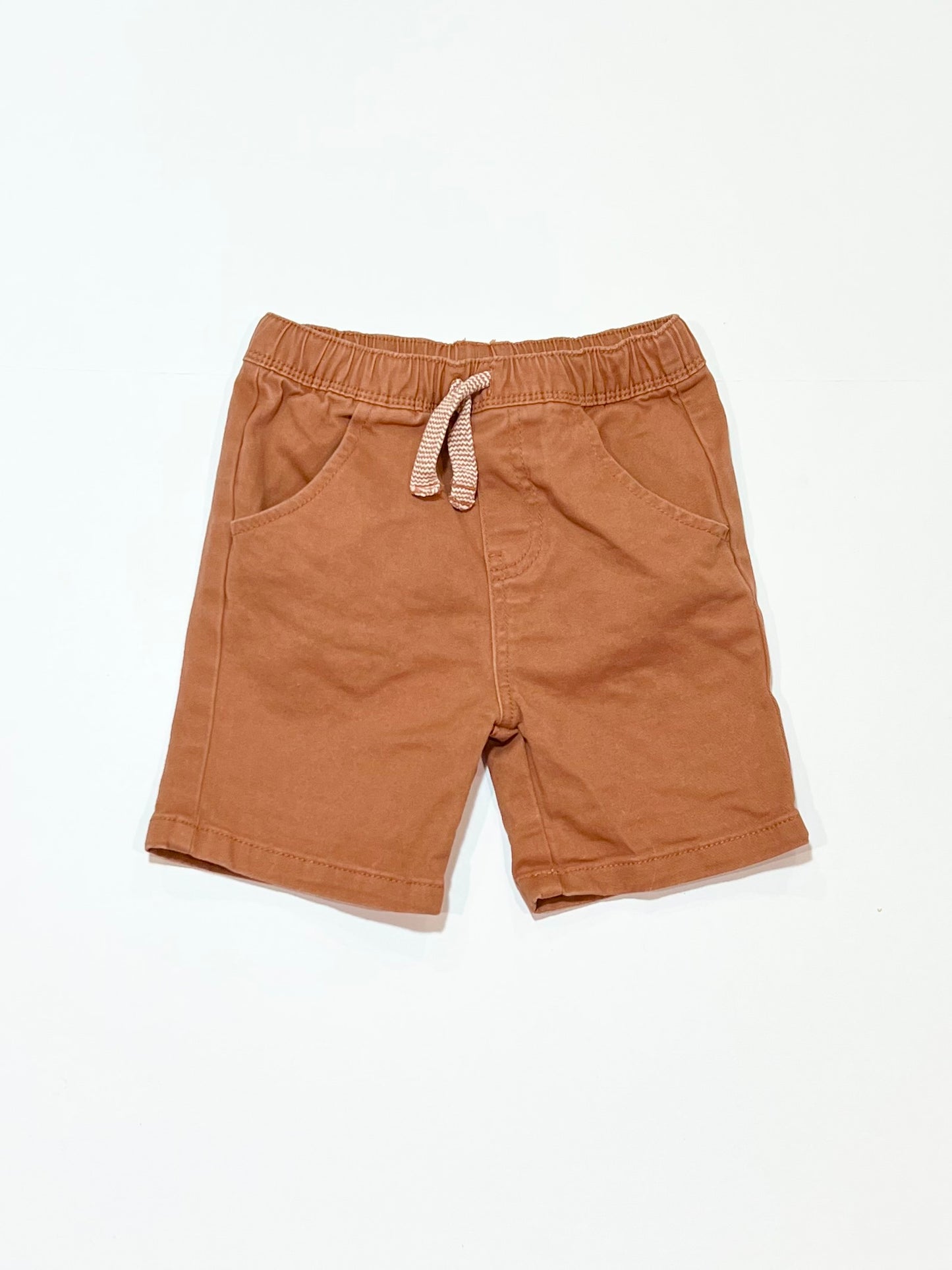 Brown denim shorts - Size 2