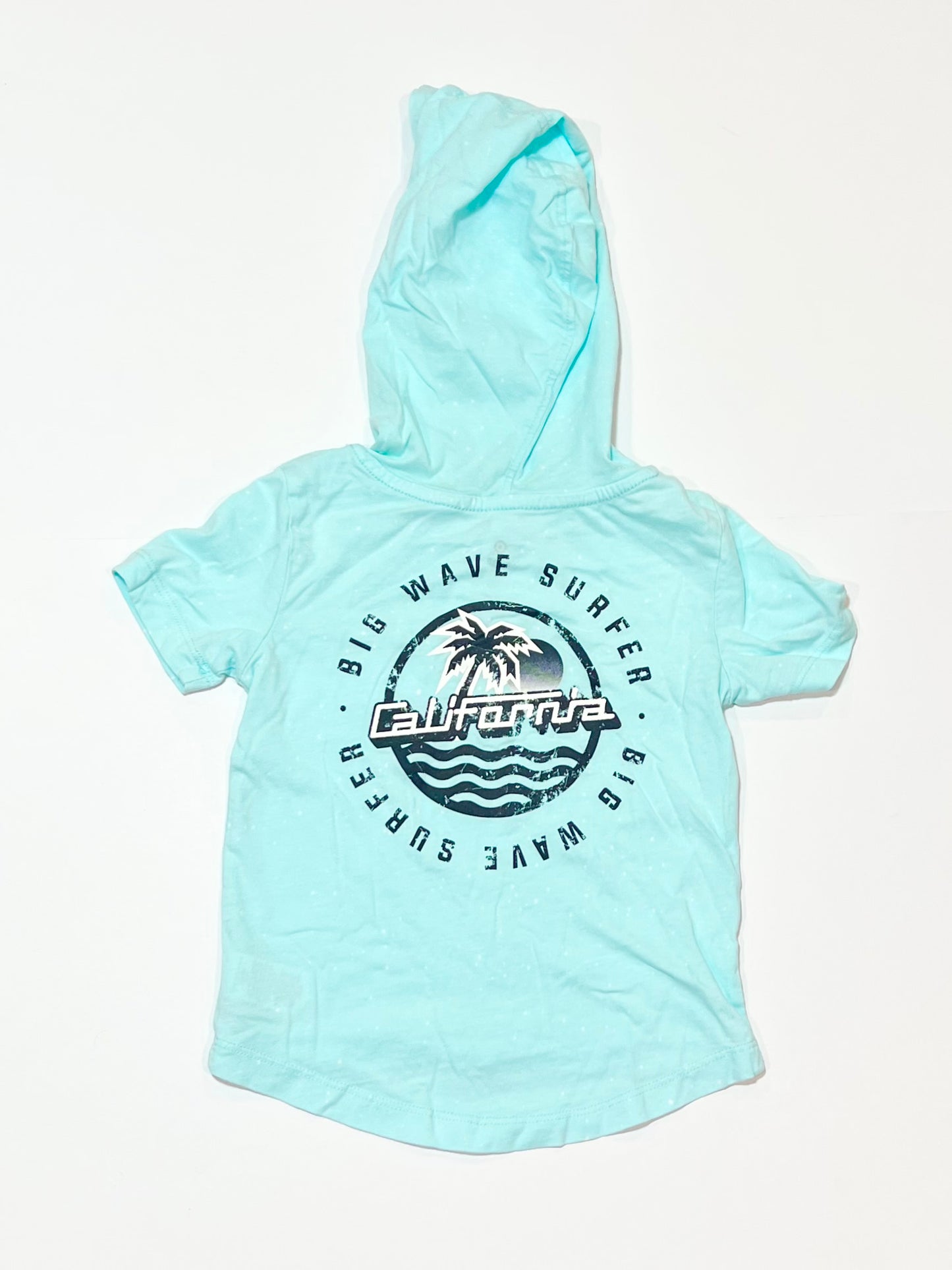 Blue hooded tee - Size 2