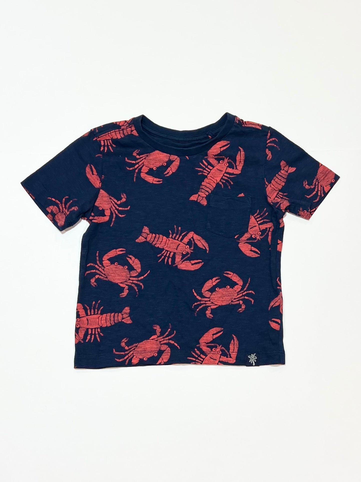 Lobsters and crabs tee - Size 2