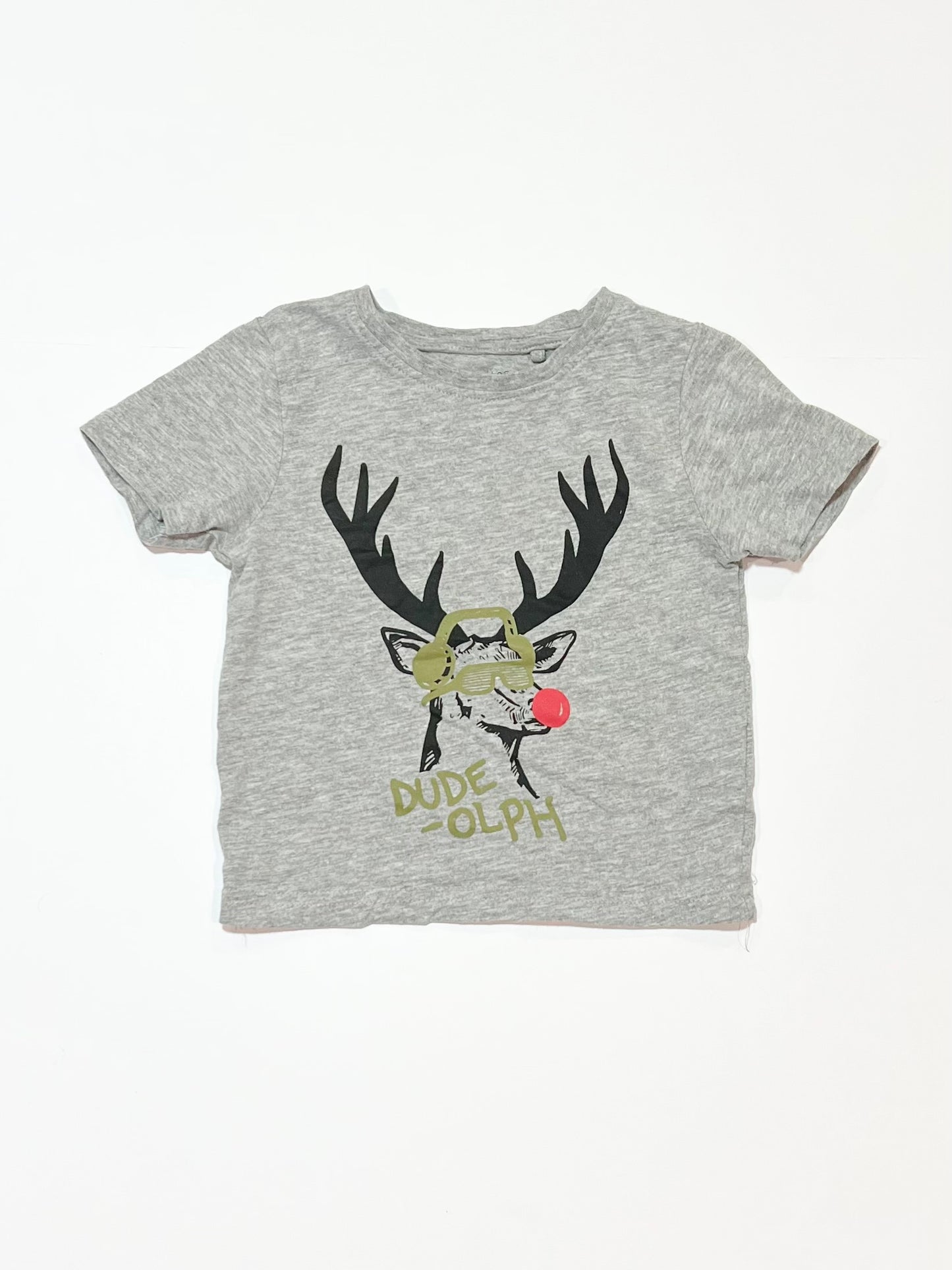 Dude-olph Christmas tee - Size 1