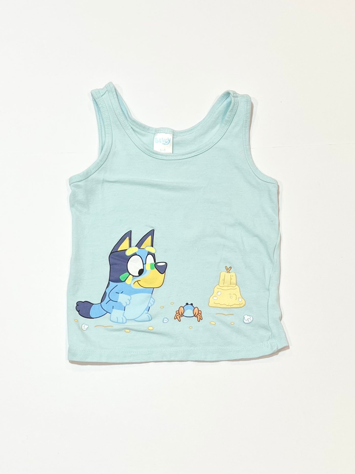 Blue tank - Size 3-4