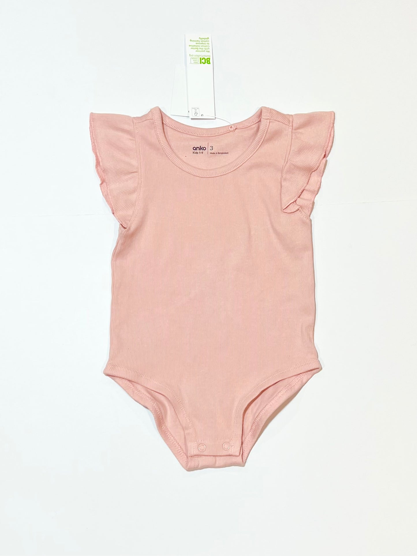 Ribbed bodysuit brand new - Size 3