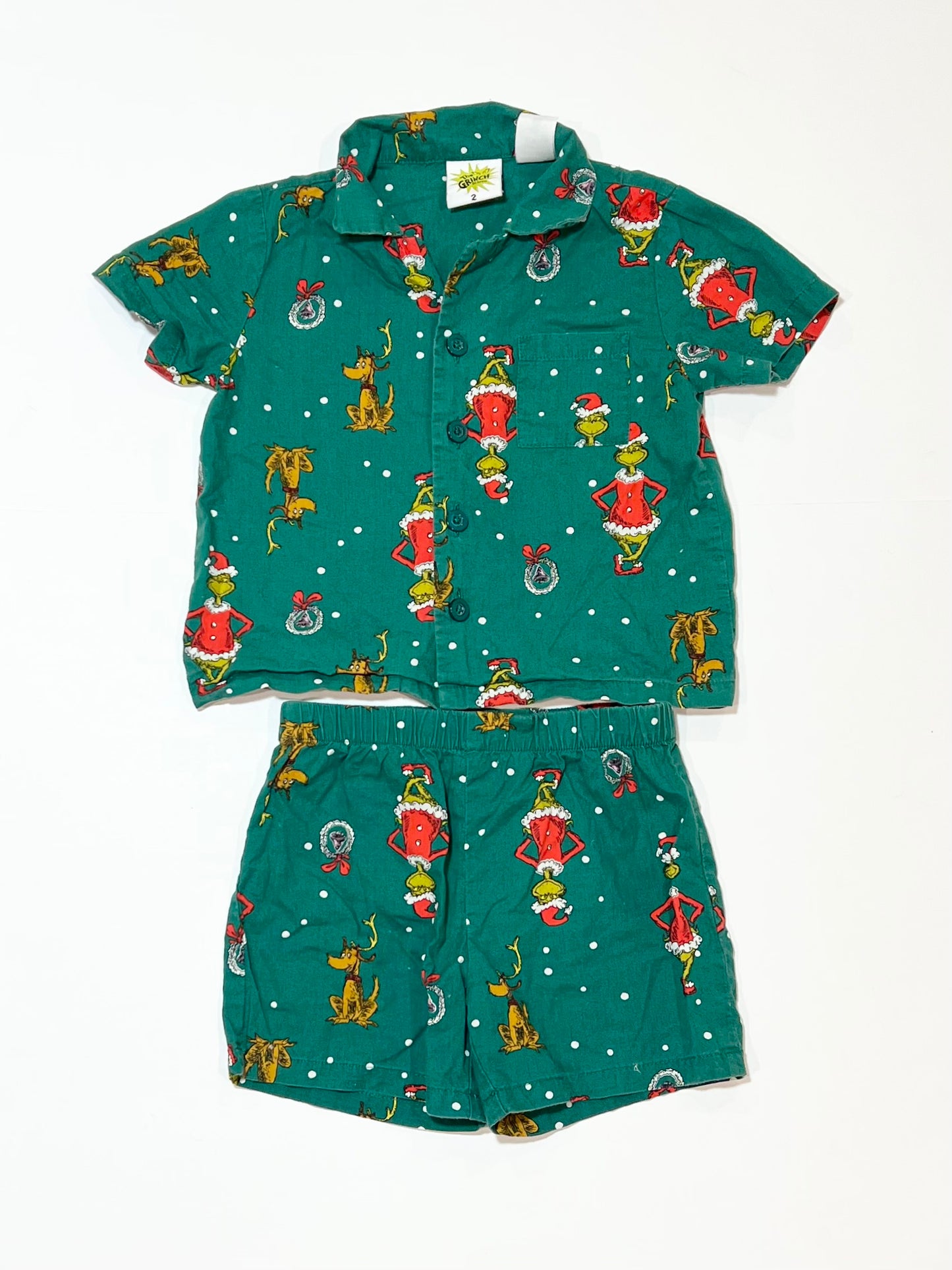 The Grinch pyjamas - Size 2