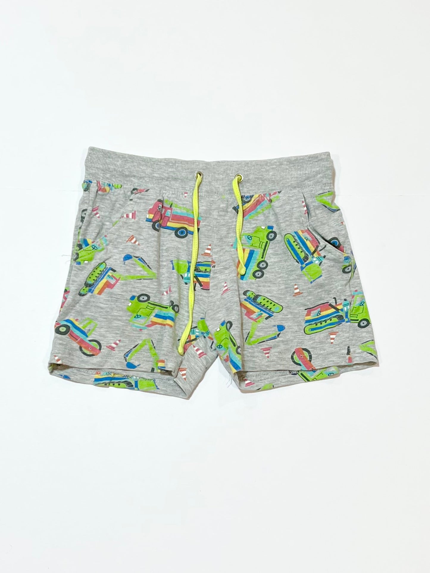 Grey jersey shorts - Size 4