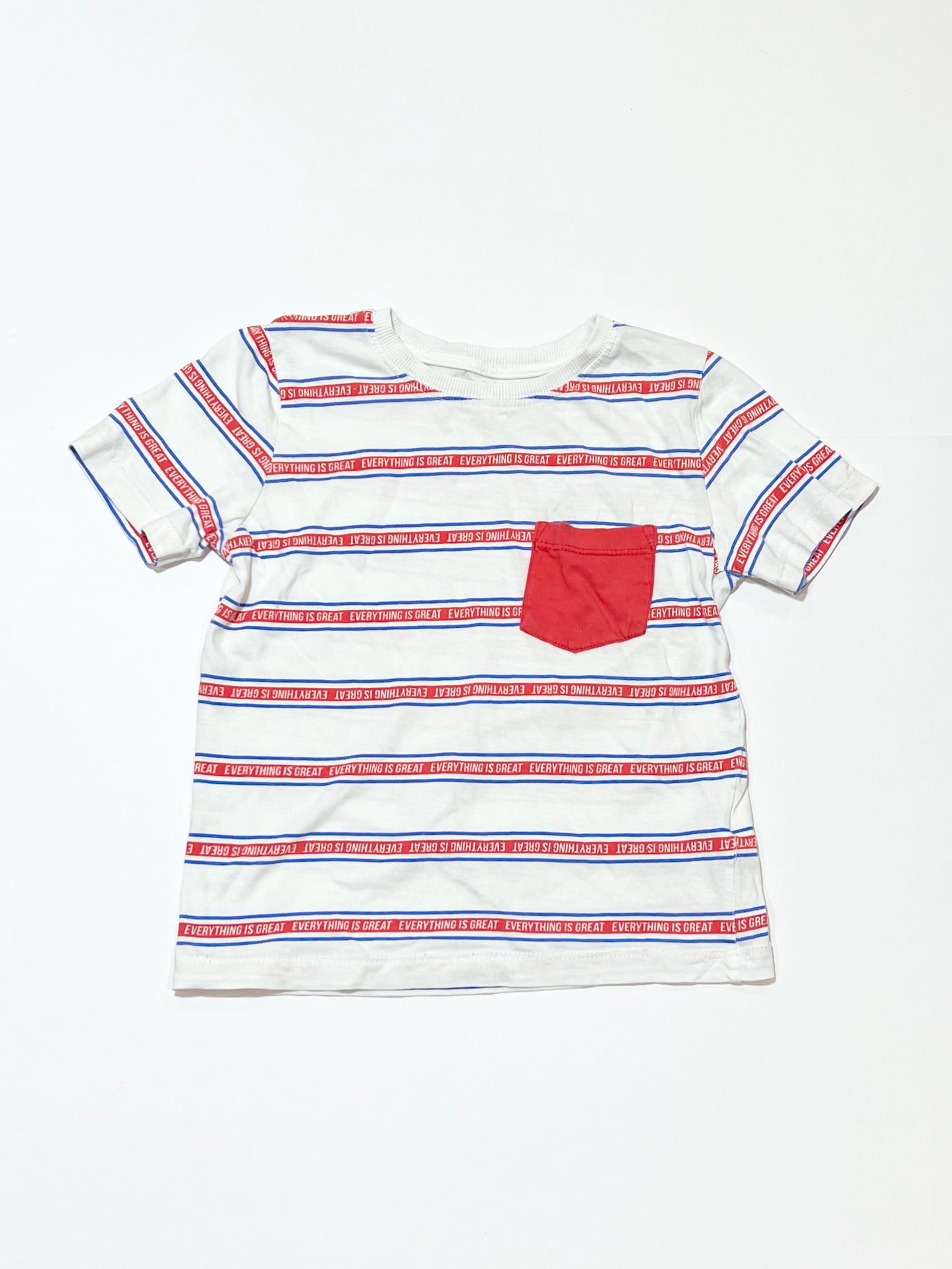 Everything is great tee - Size 4