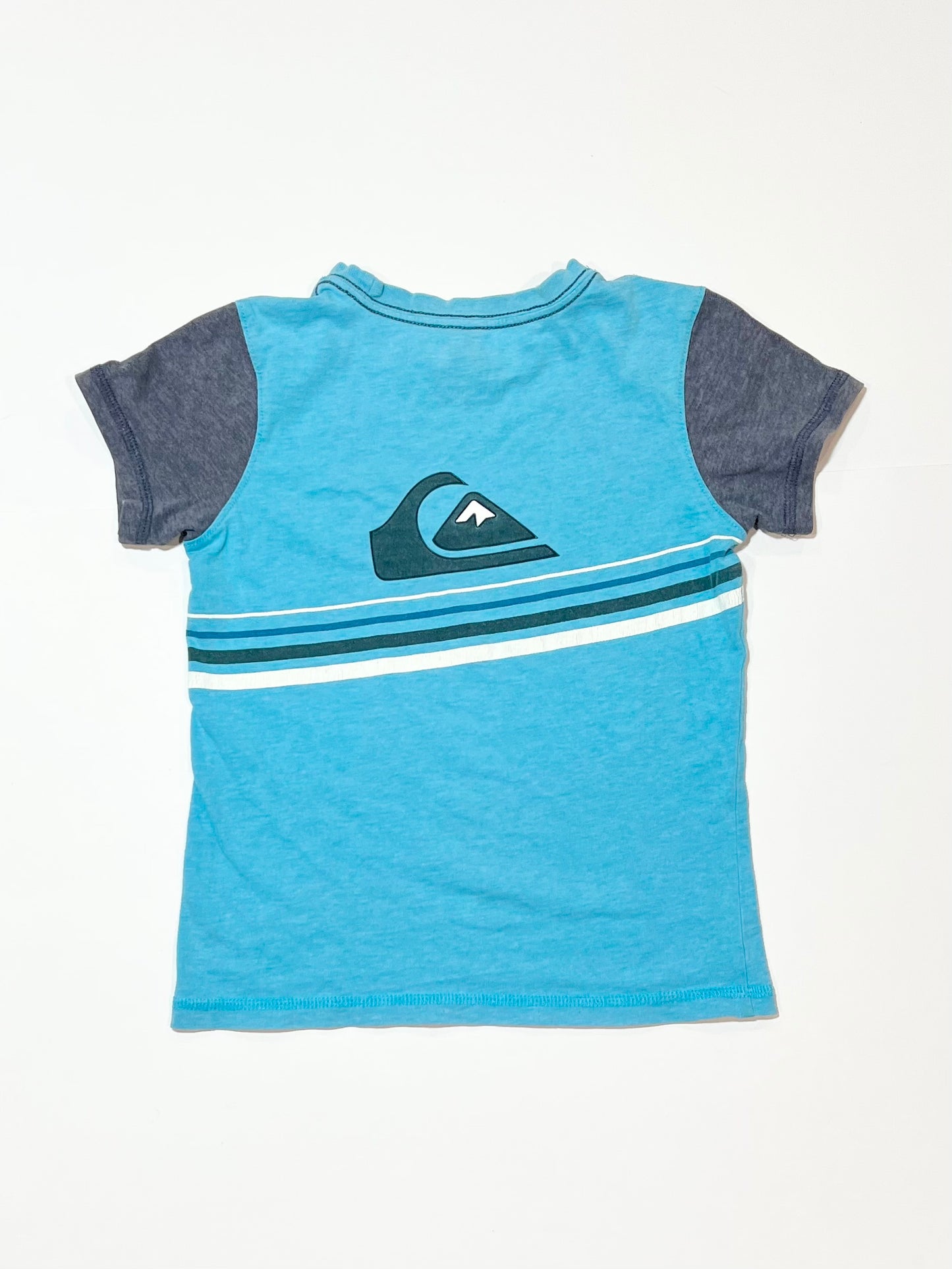 Blue logo tee - Size 4