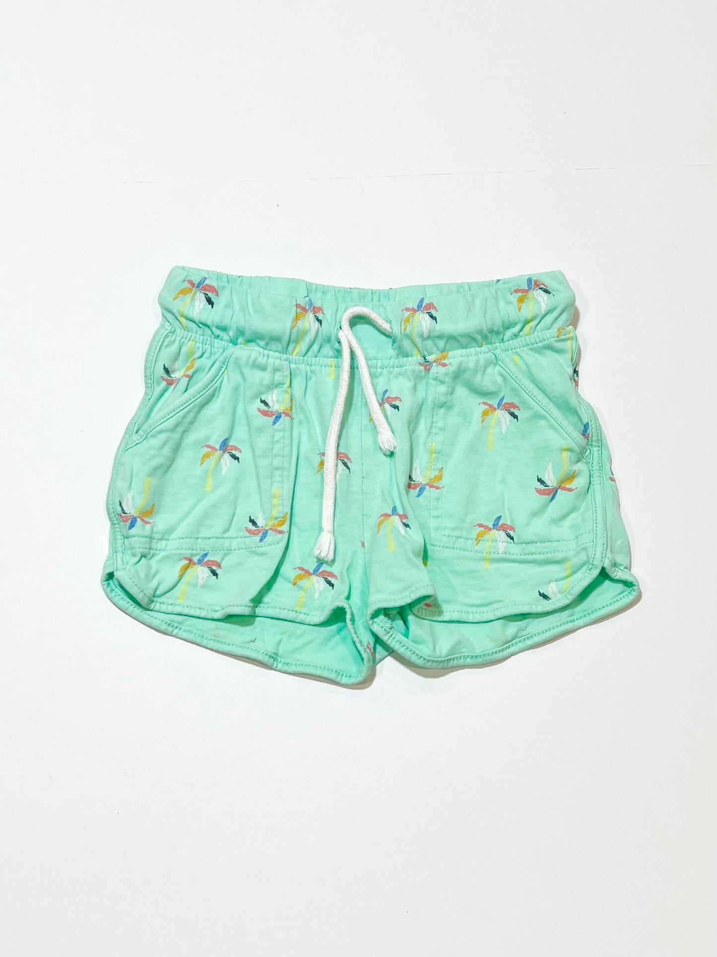 Green jersey shorts - Size 4