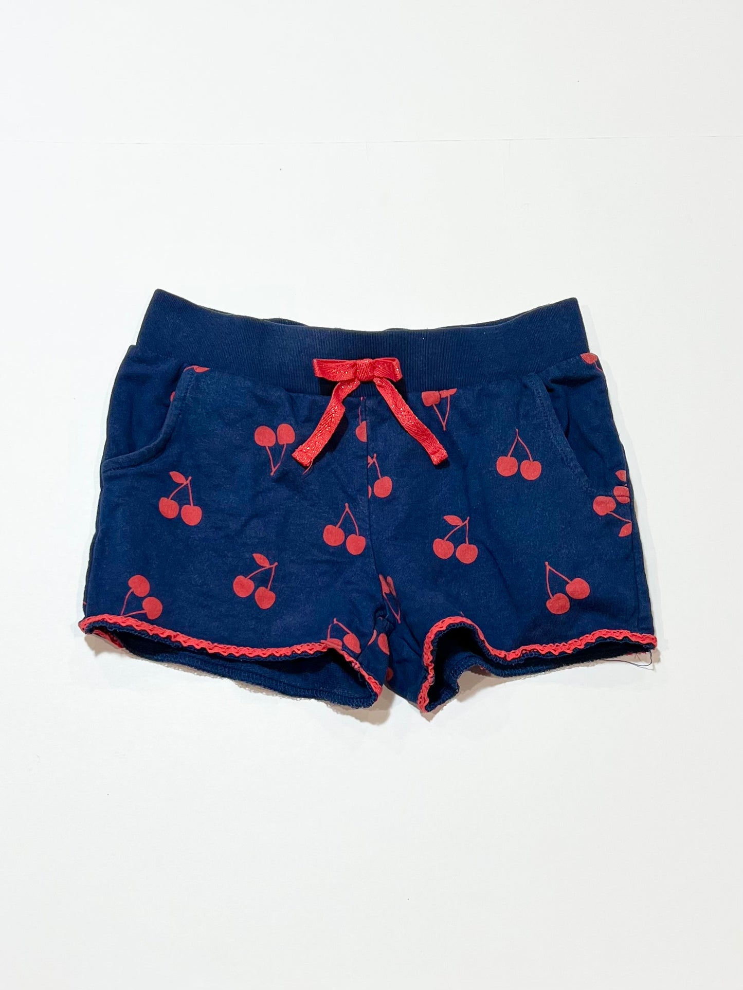 Jersey cherry shorts - Size 4