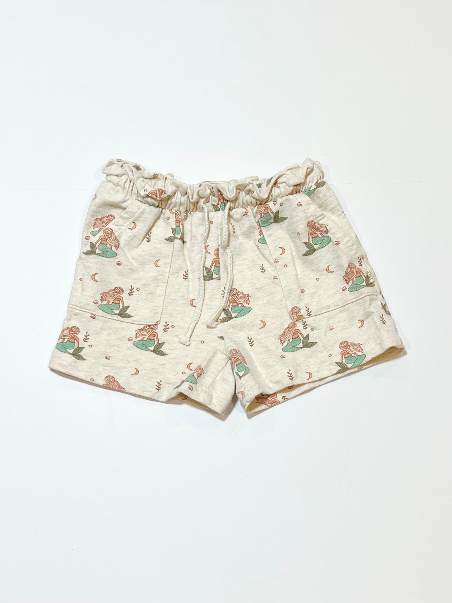 Mermaid sweat shorts - Size 4