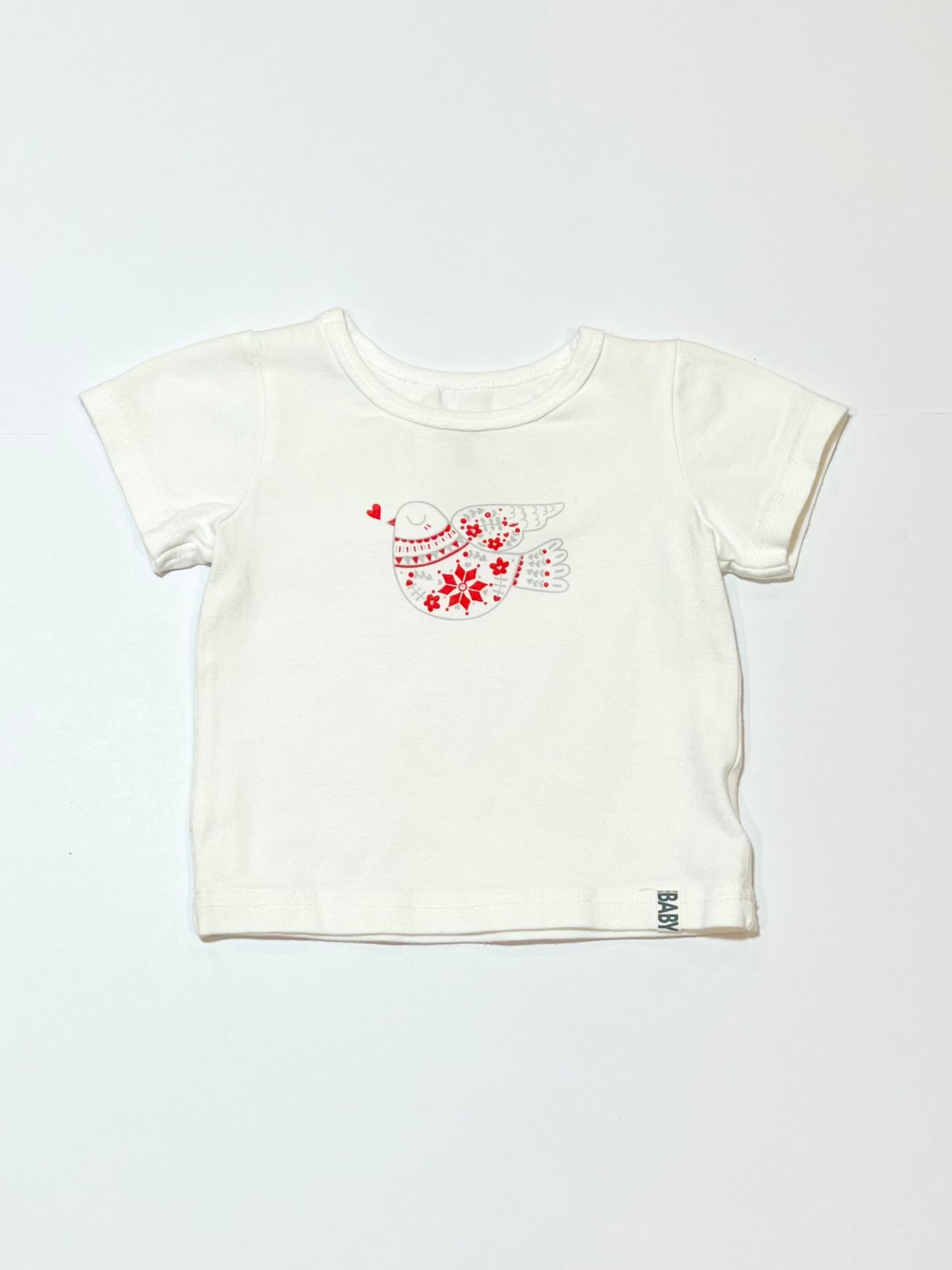 Christmas dove tee - Size 00