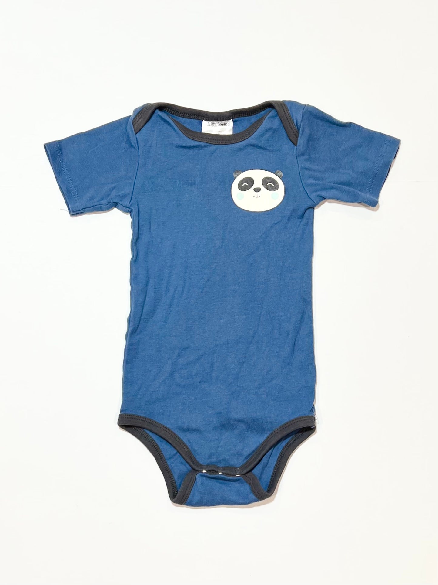 Blue panda bodysuit - Size 1-2