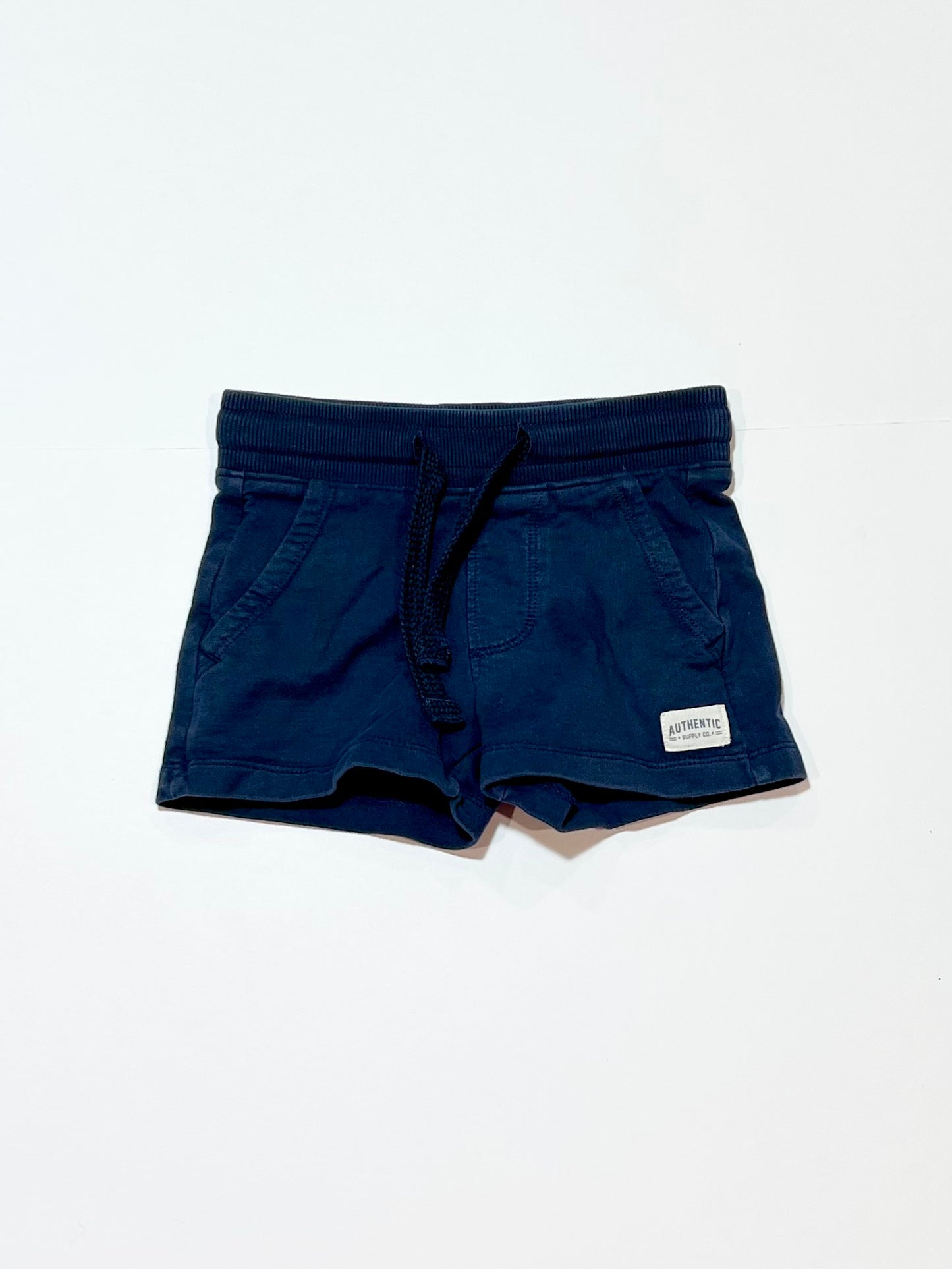 Navy sweat shorts - Size 1