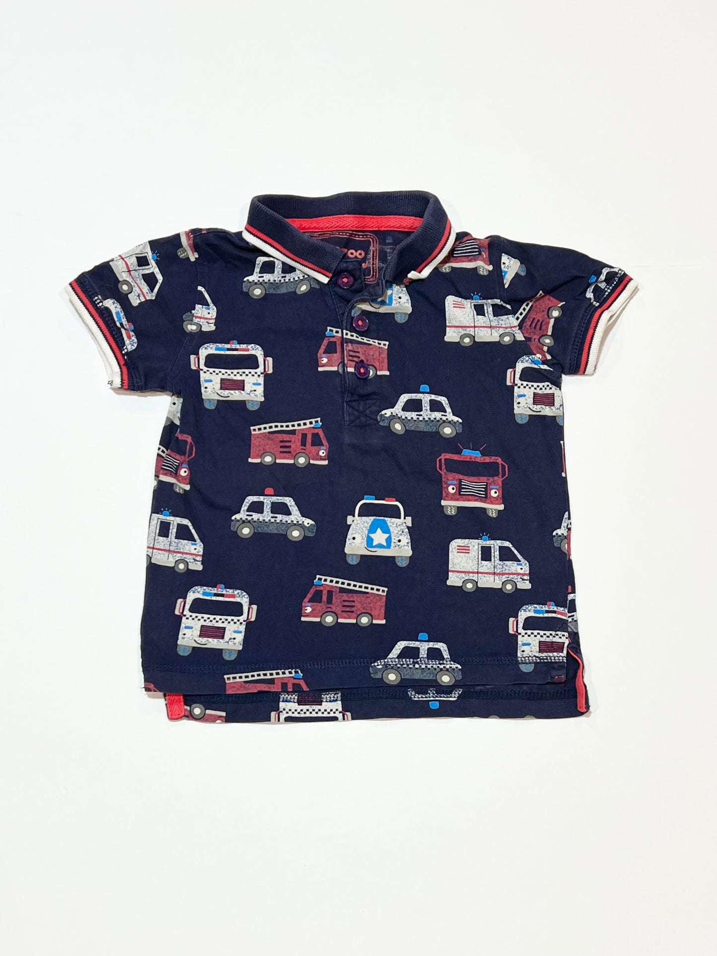 Emergency vehicles polo shirt - Size 1
