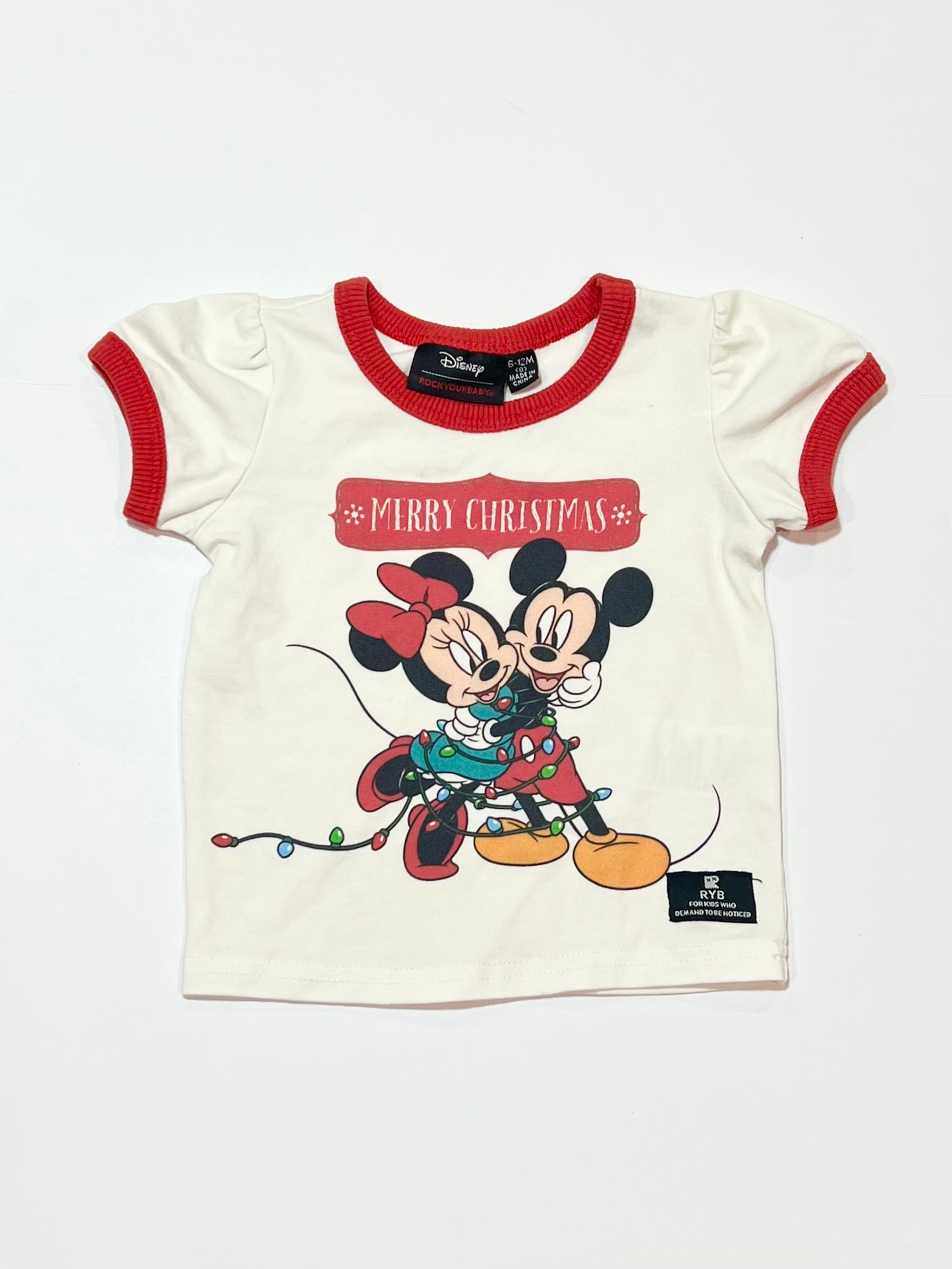 Disney Christmas tee - Size 0