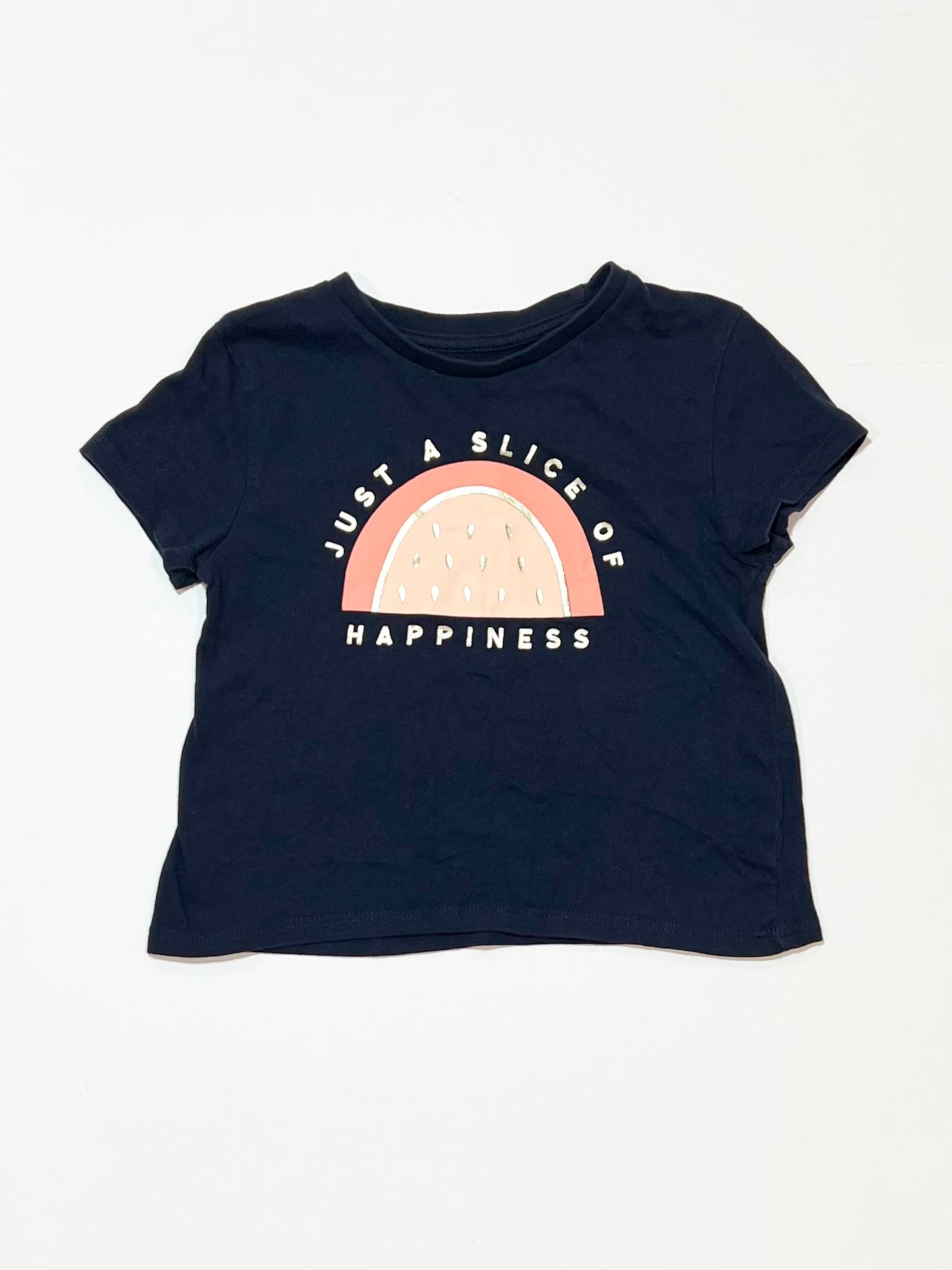 Navy watermelon tee - Size 2