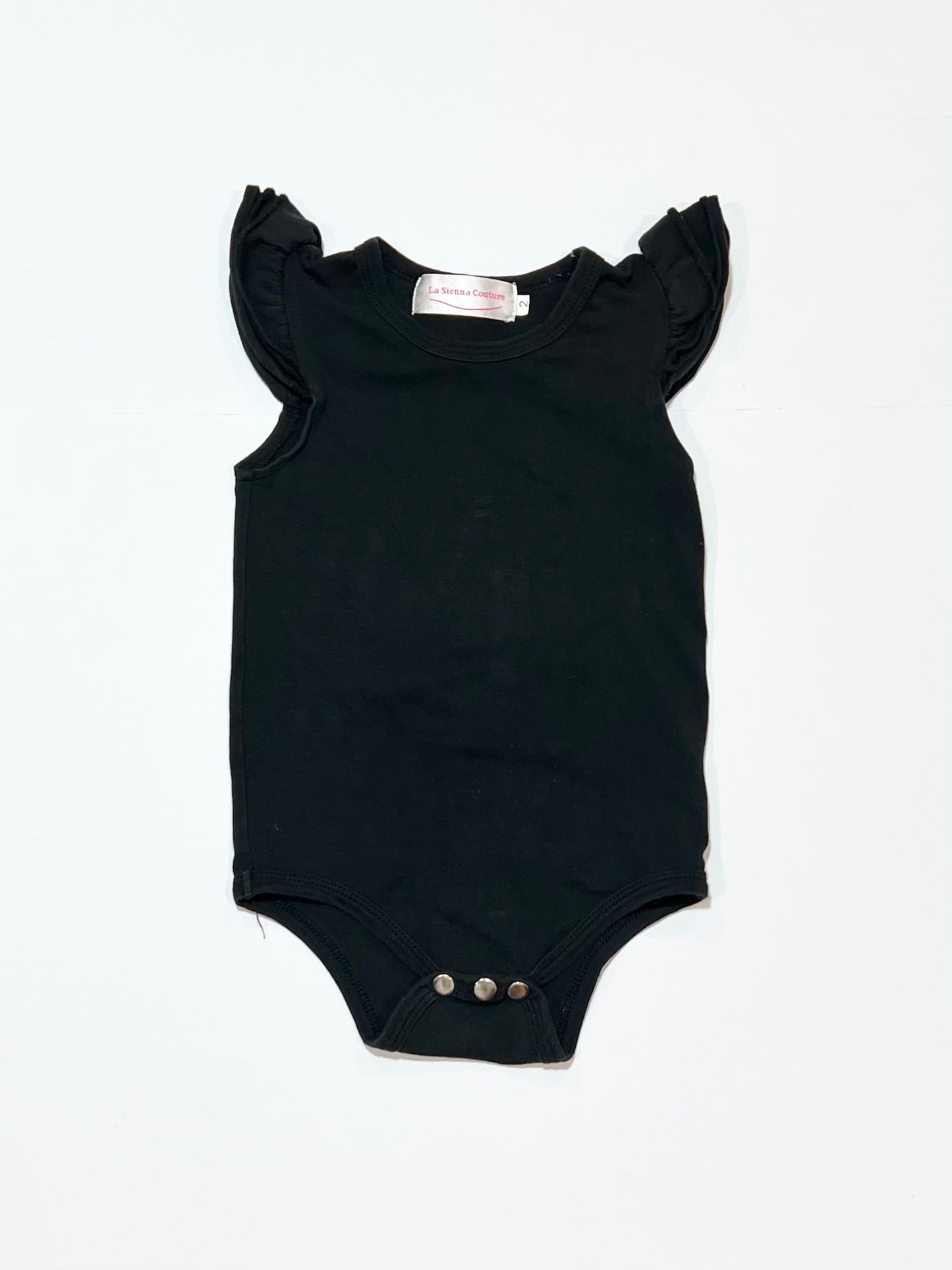 Flutter sleeve bodysuit - Size 2
