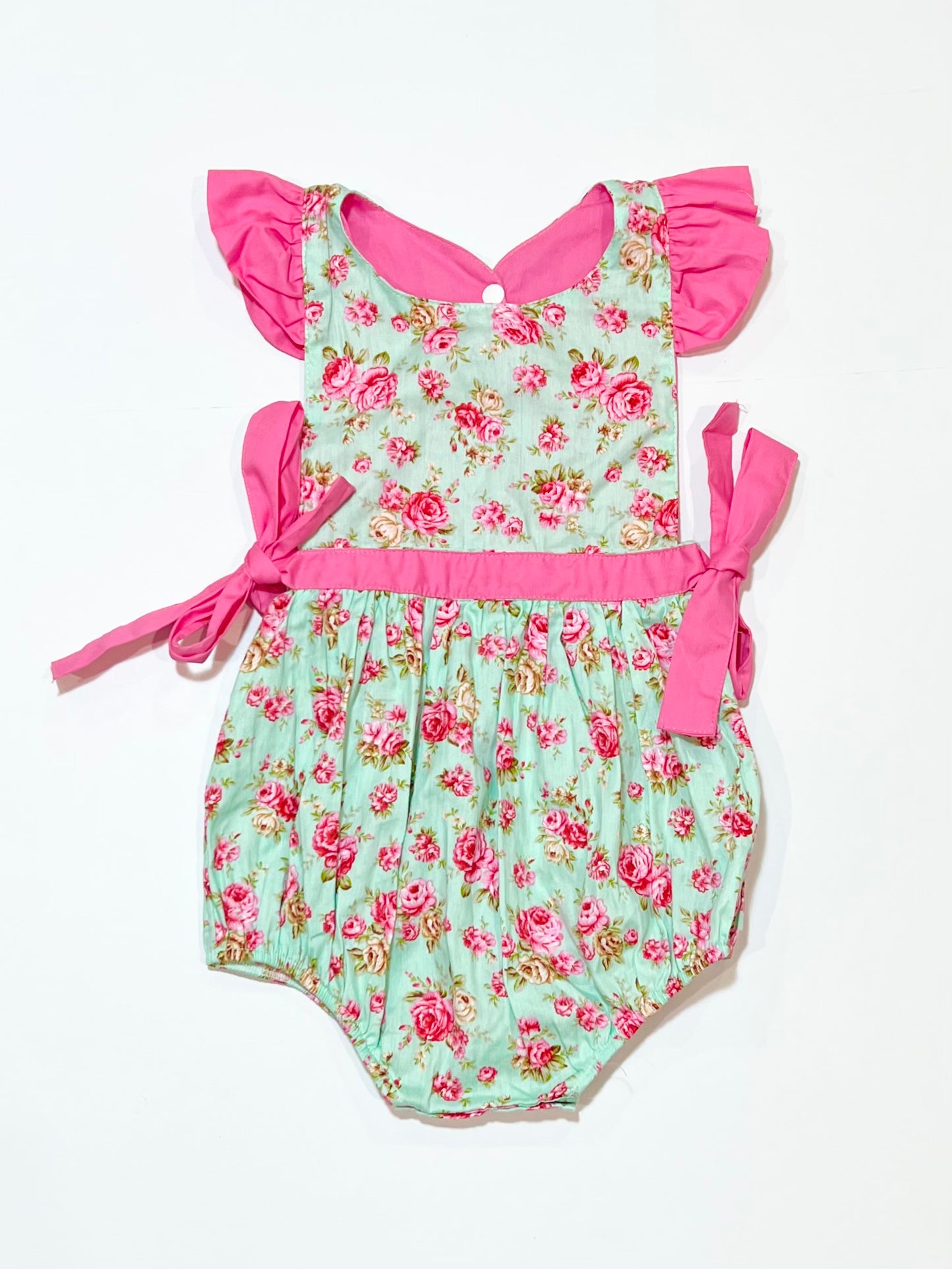 Floral romper - Size 2