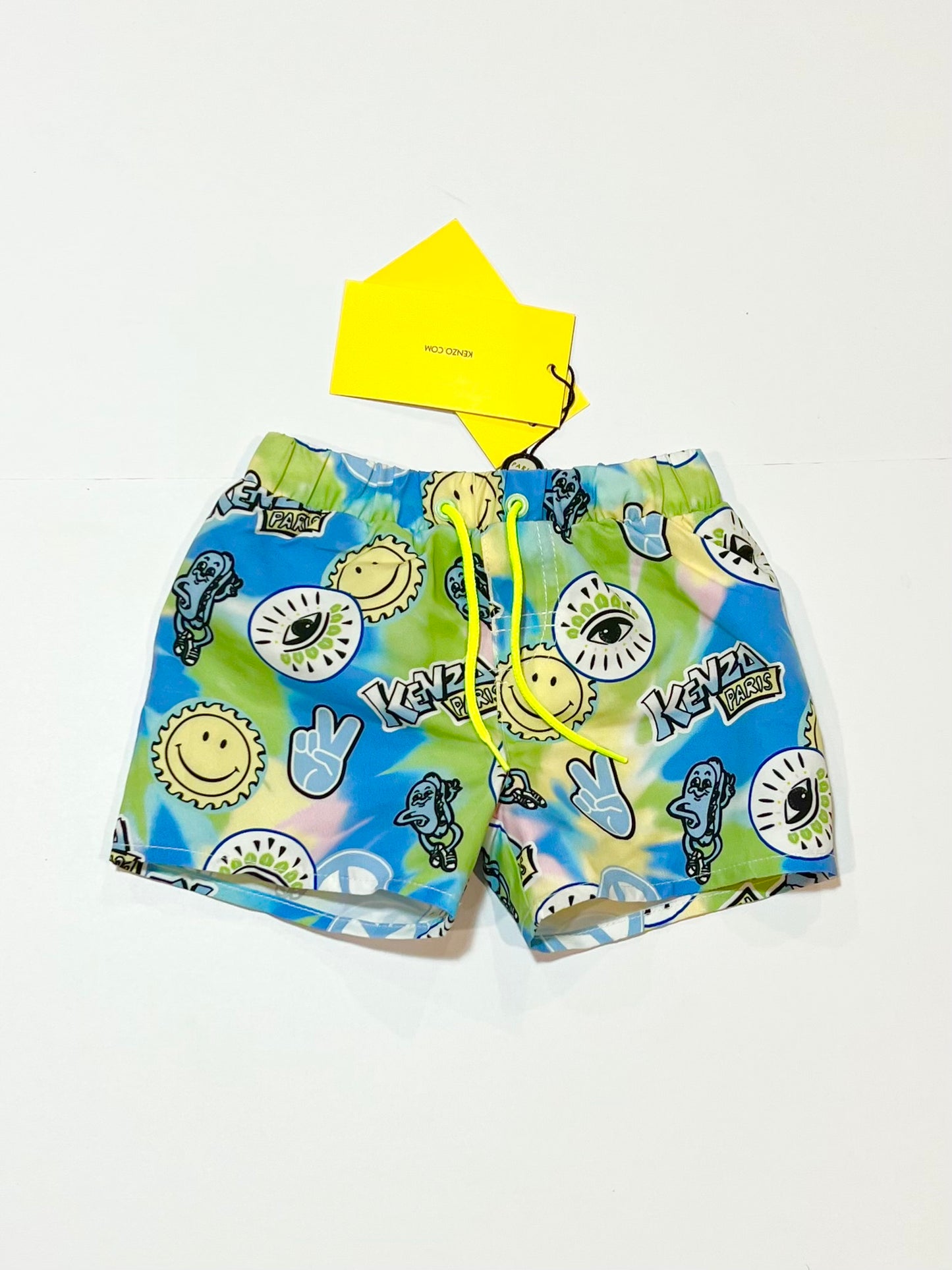 Colourful boardies brand new - Size 0